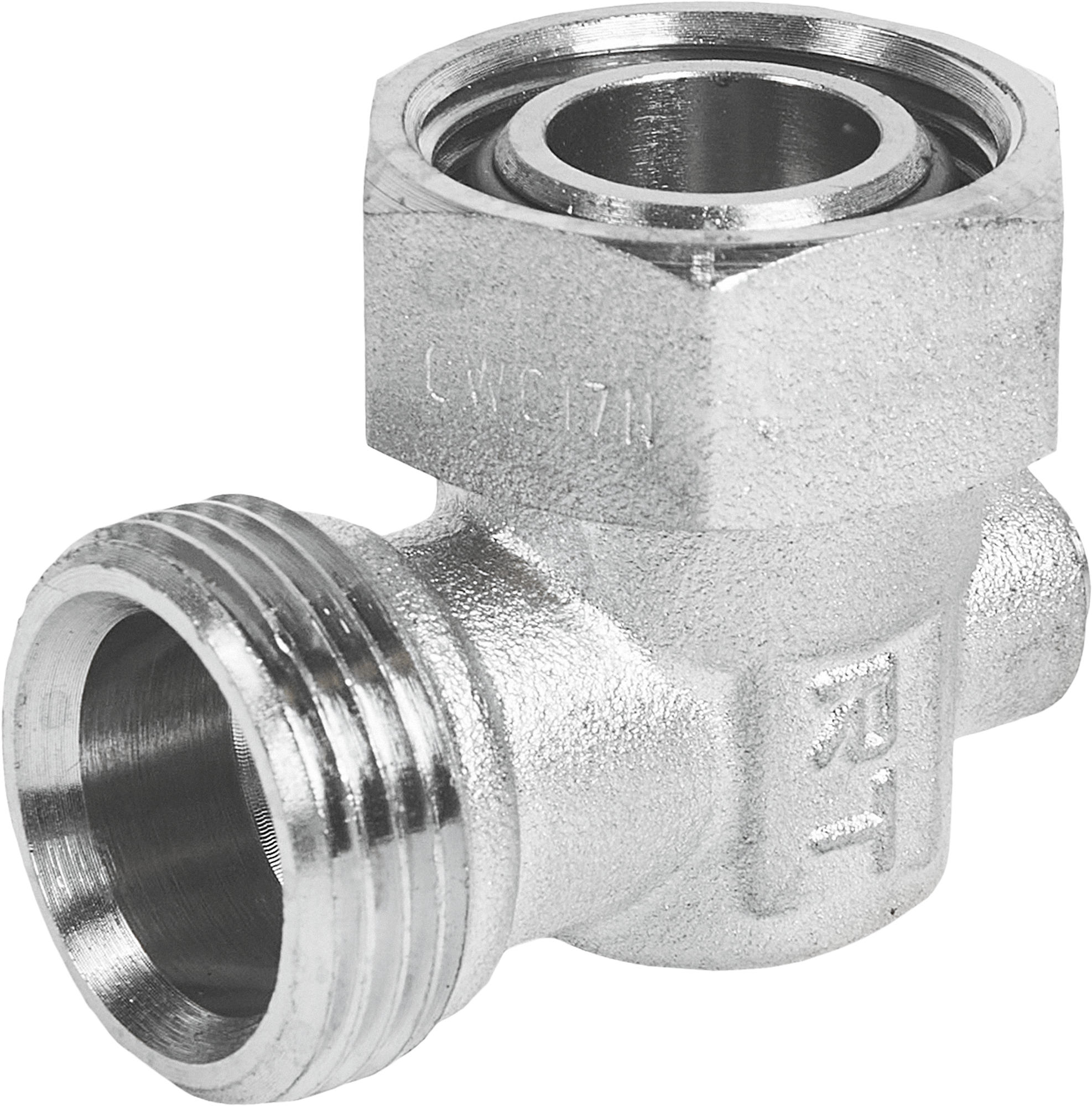 Узел нижнего подключения угловой раздельный Royal Thermo 3/4"x3/4" латунь 2шт. - 1