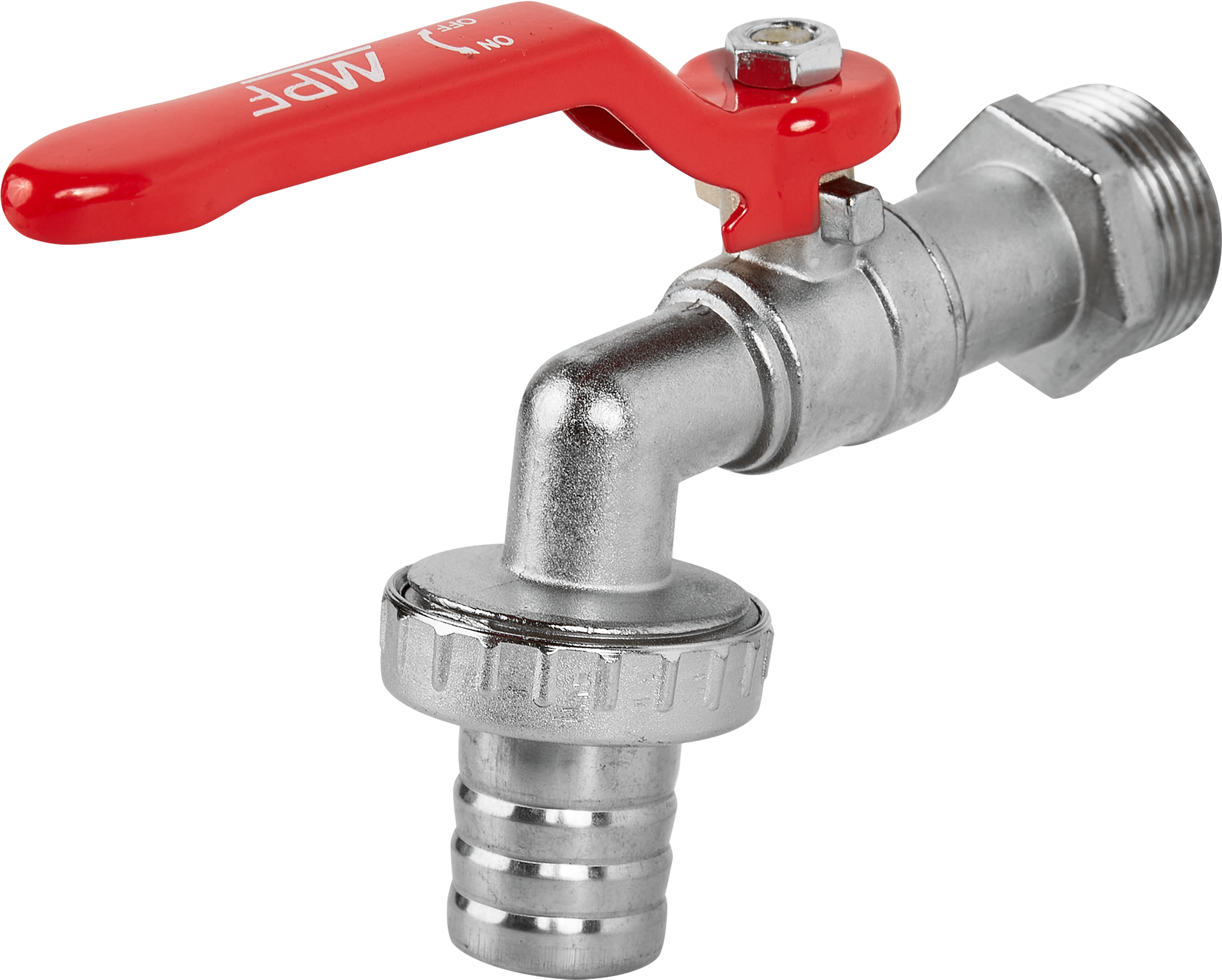 Кран водоразборный MPF 3/4" со штуцером наружная резьба