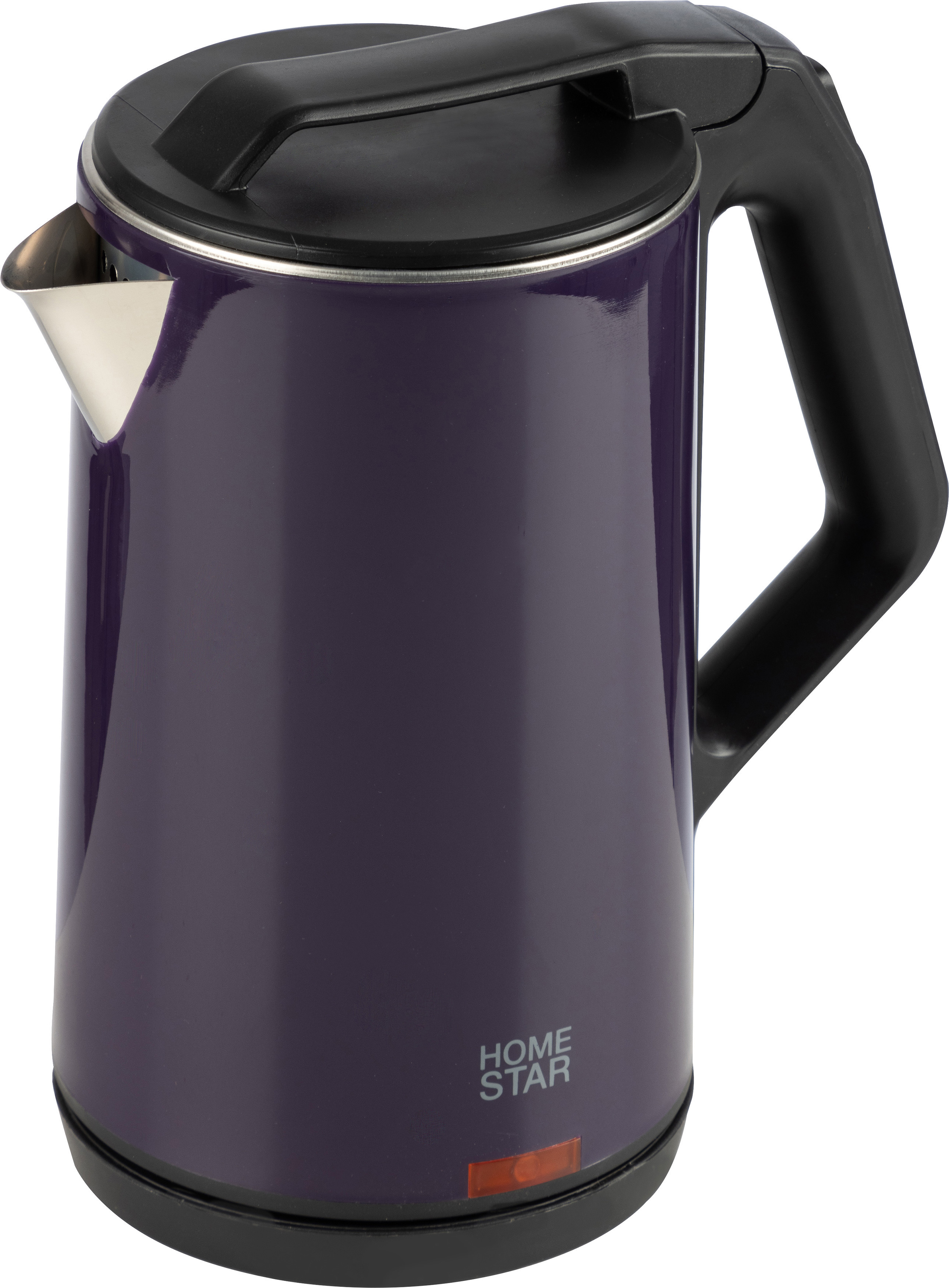 Изображение товара Электрический чайник Homestar HS-1036 1.8 л нержавеющая сталь черный