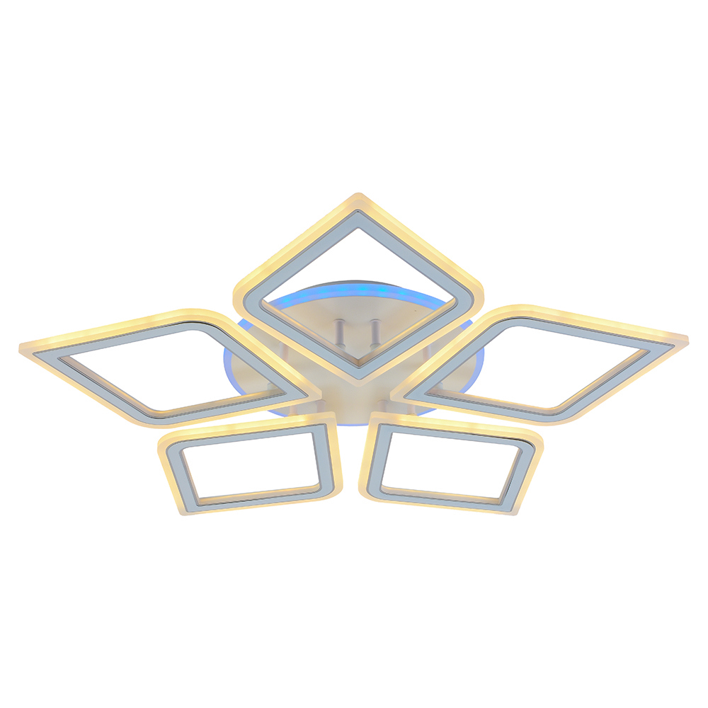 Изображение товара Потолочная светодиодная люстра Profit Light 8464/5B WHT с пультом для дома и офиса