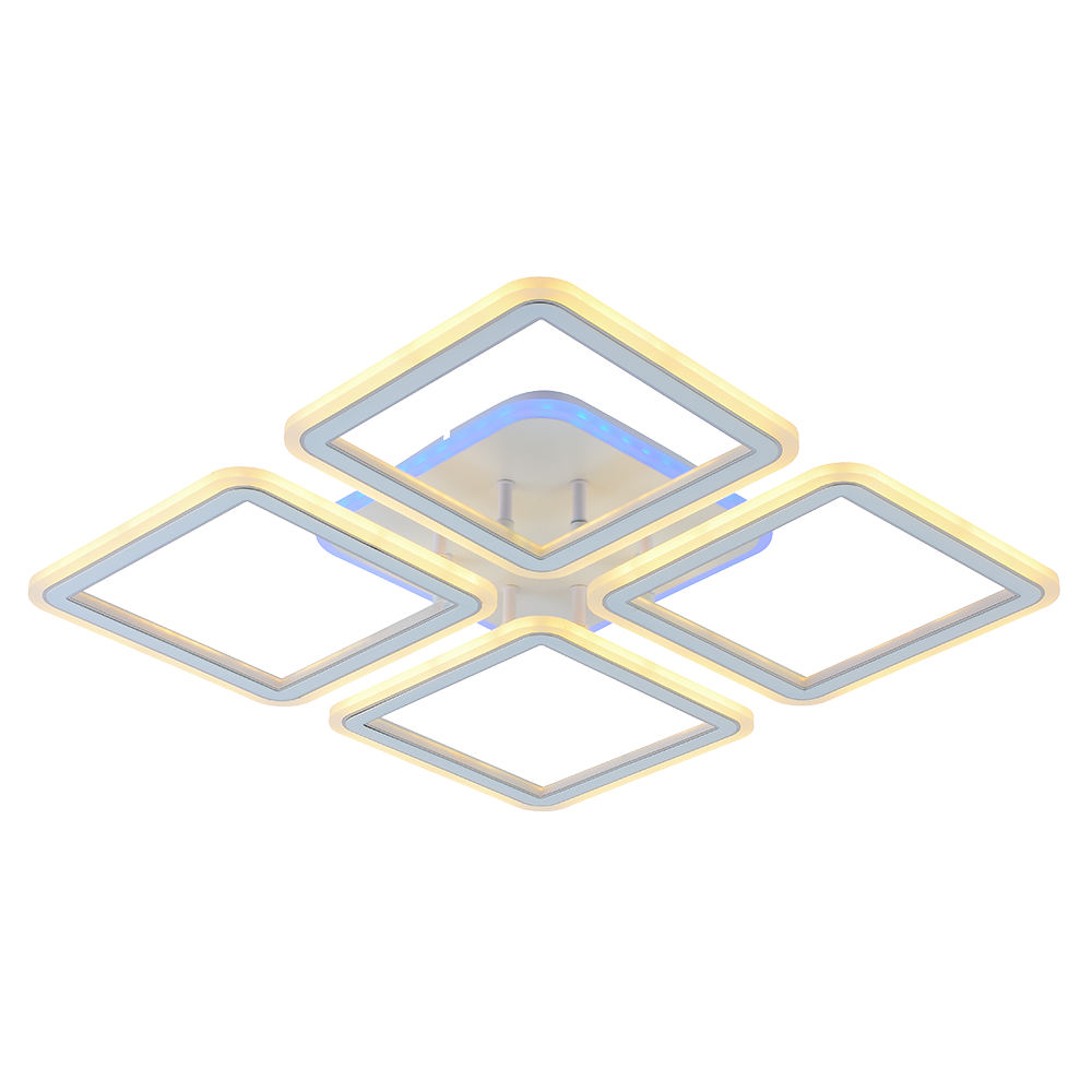 Изображение товара Люстра потолочная светодиодная Profit Light 8465/4A WHT с пультом управления