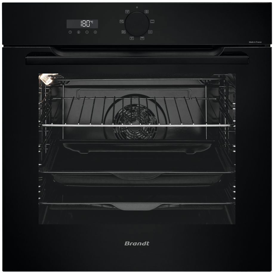 Изображение товара Электрический встраиваемый духовой шкаф Brandt BOH7532BB 59.2x59.6x54.4 см цвет черный