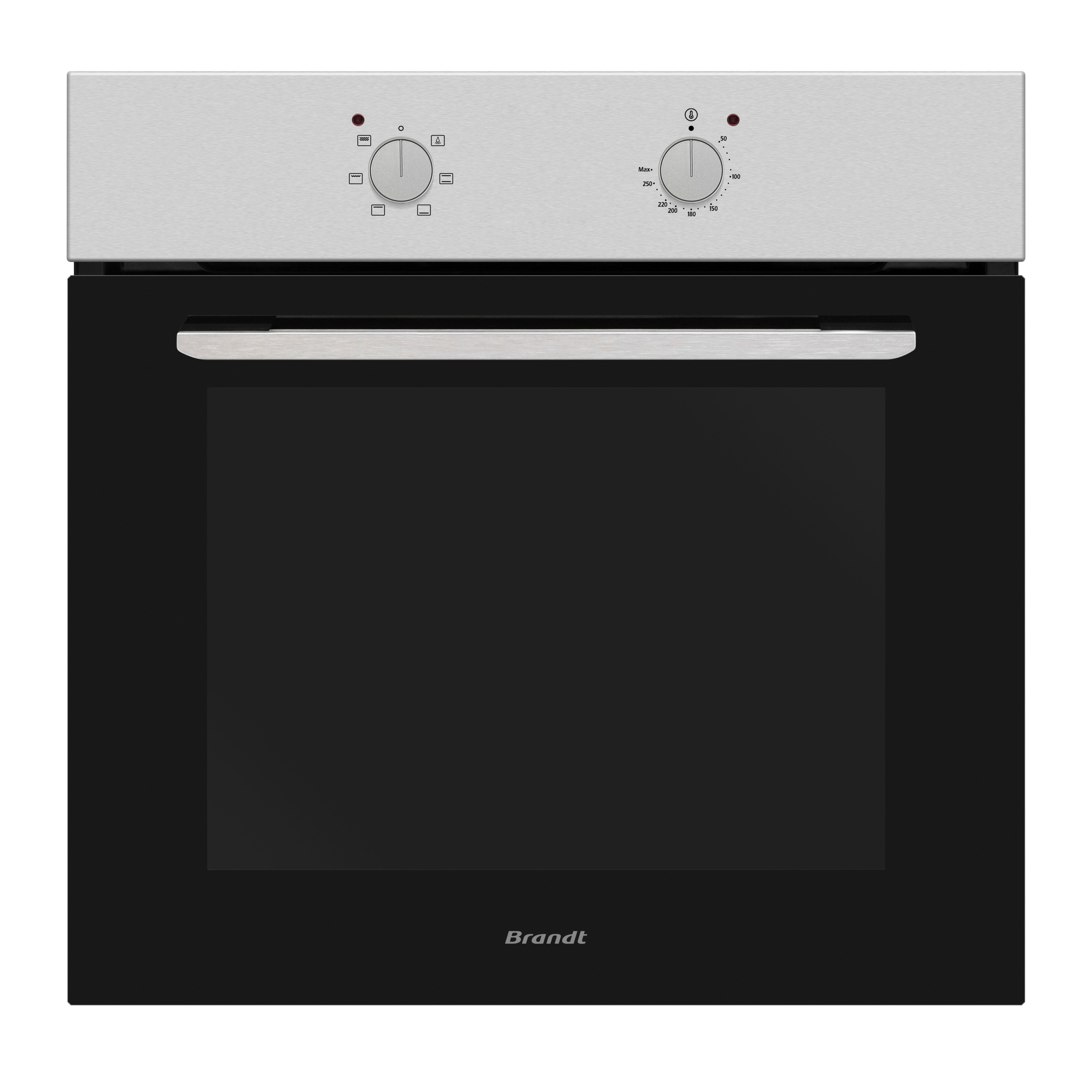 Изображение товара Электрический встраиваемый духовой шкаф Brandt BOE1000X 59.5x59.5x57.5 см цвет черный