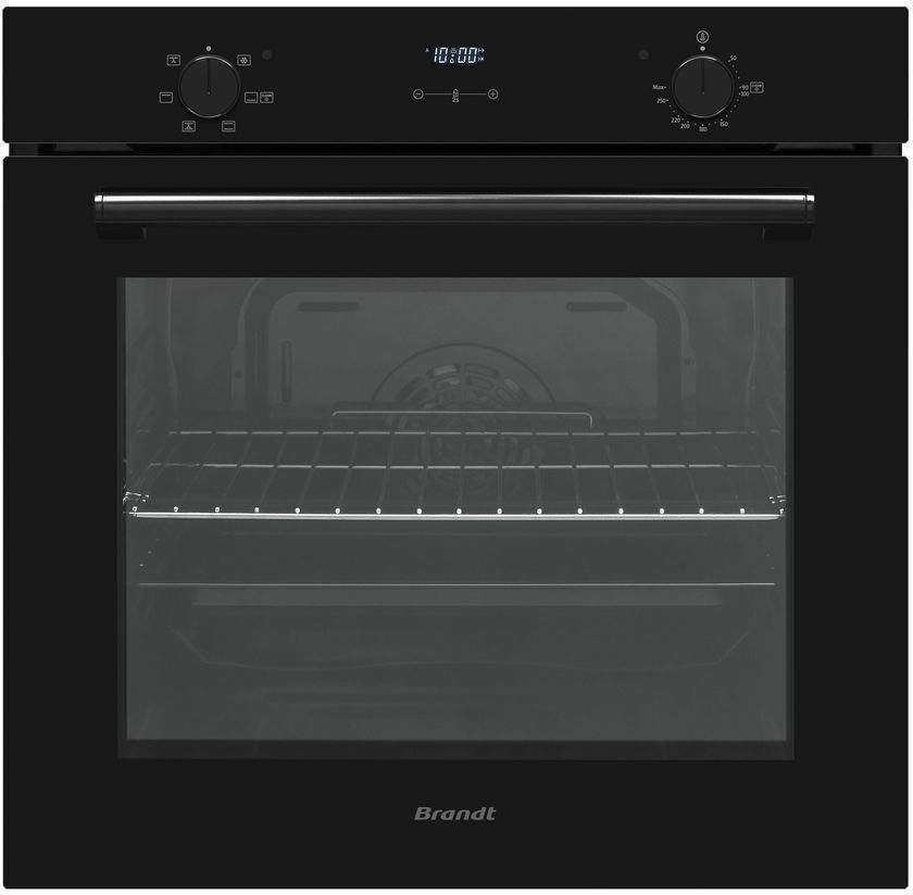 Изображение товара Электрический встраиваемый духовой шкаф Brandt BOH1222BB 55.5x56x59 см цвет черный
