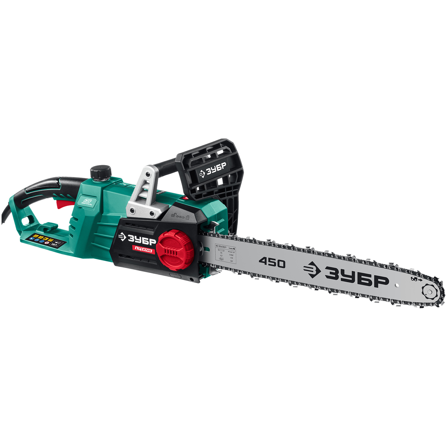 Изображение товара Электропила Зубр Пц-2745 2700 Вт шина 45 см