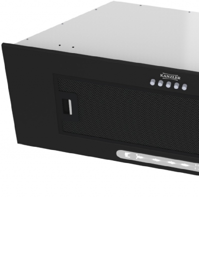 Изображение товара Встраиваемая вытяжка Kanzler D 518 S 70 см черная с механическим управлением