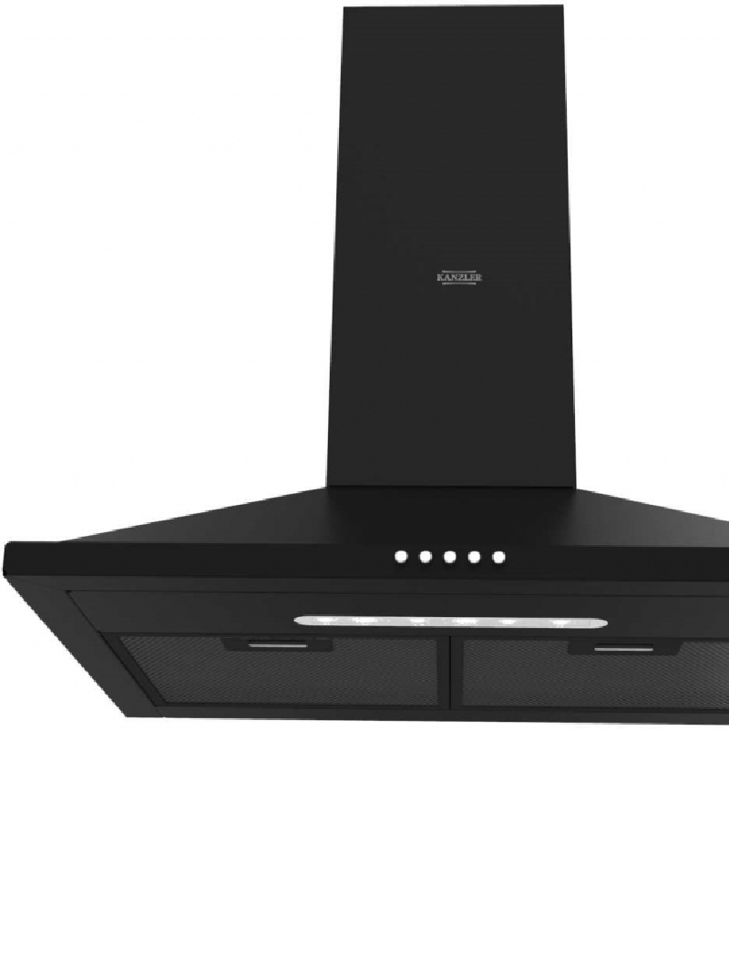 Изображение товара Купольная вытяжка Kanzler D 526 S 60 см черная металл воздухоочиститель для кухни