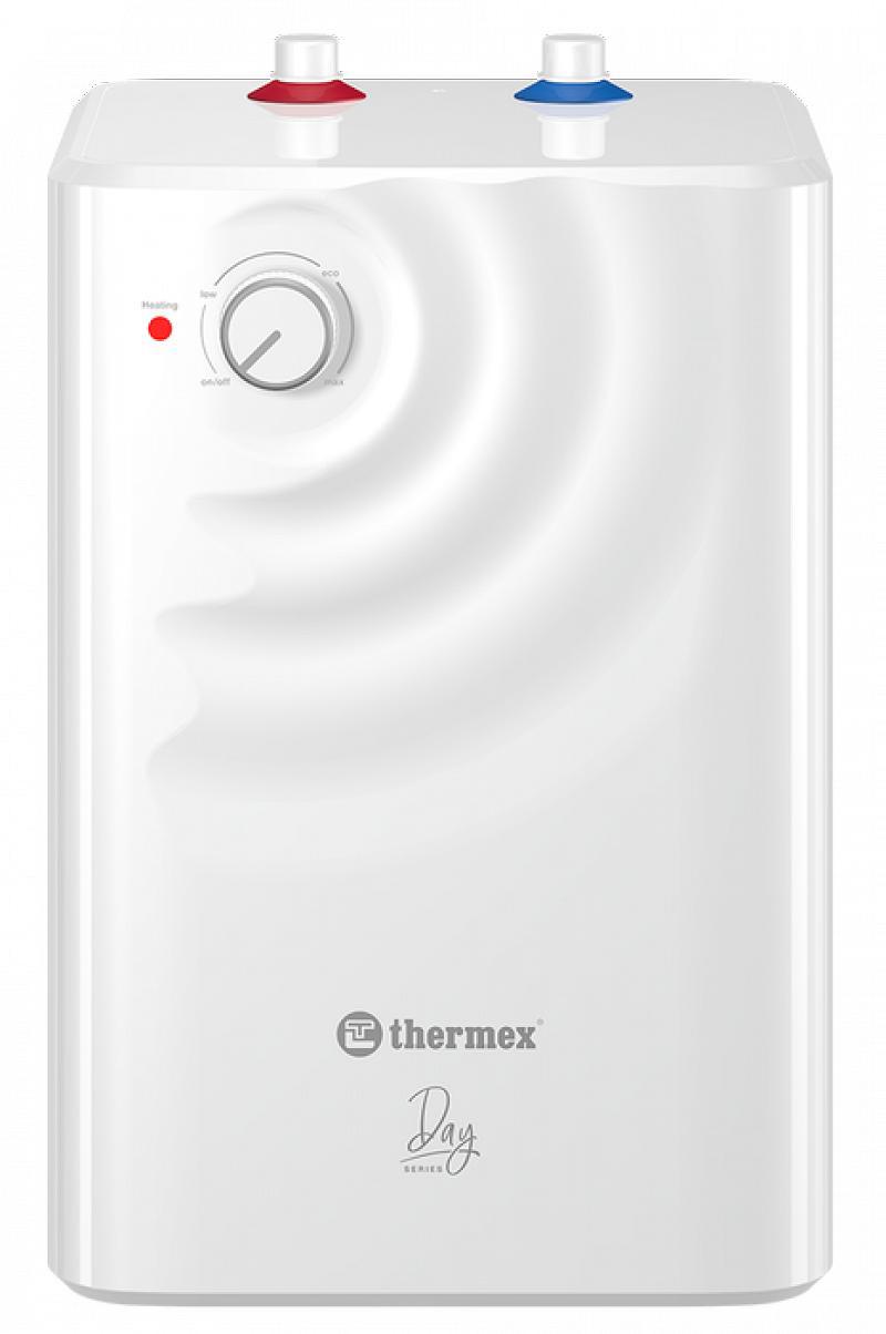 Изображение товара Накопительный водонагреватель электрический 10 л Thermex Day 10 U 211582 1.5 кВт эмалированная сталь мокрый ТЭН