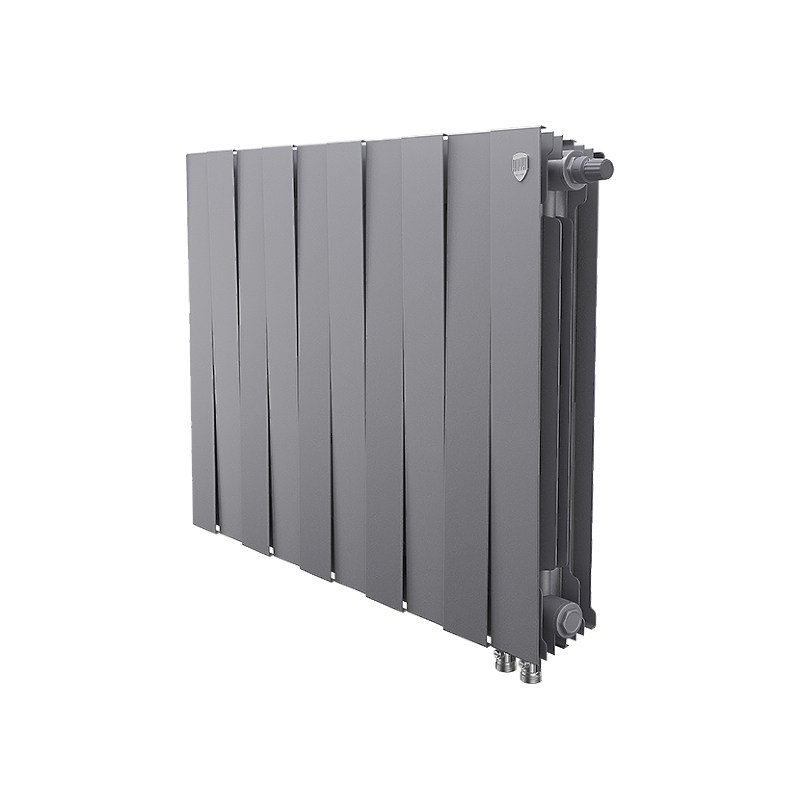 Изображение товара Радиатор Royal thermo PianoForte 500 10 секций биметалл серый низкое подключение