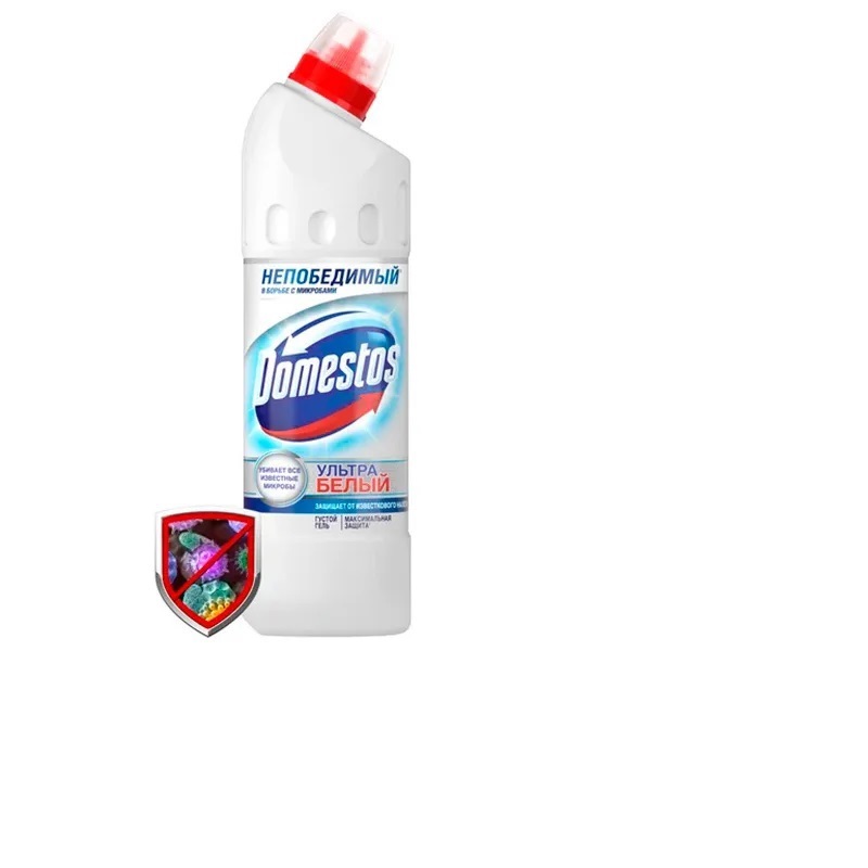 Изображение товара Дезинфицирующее средство Domestos 1.5 л Изображение товара Дезинфицирующее средство Domestos 1.5 л