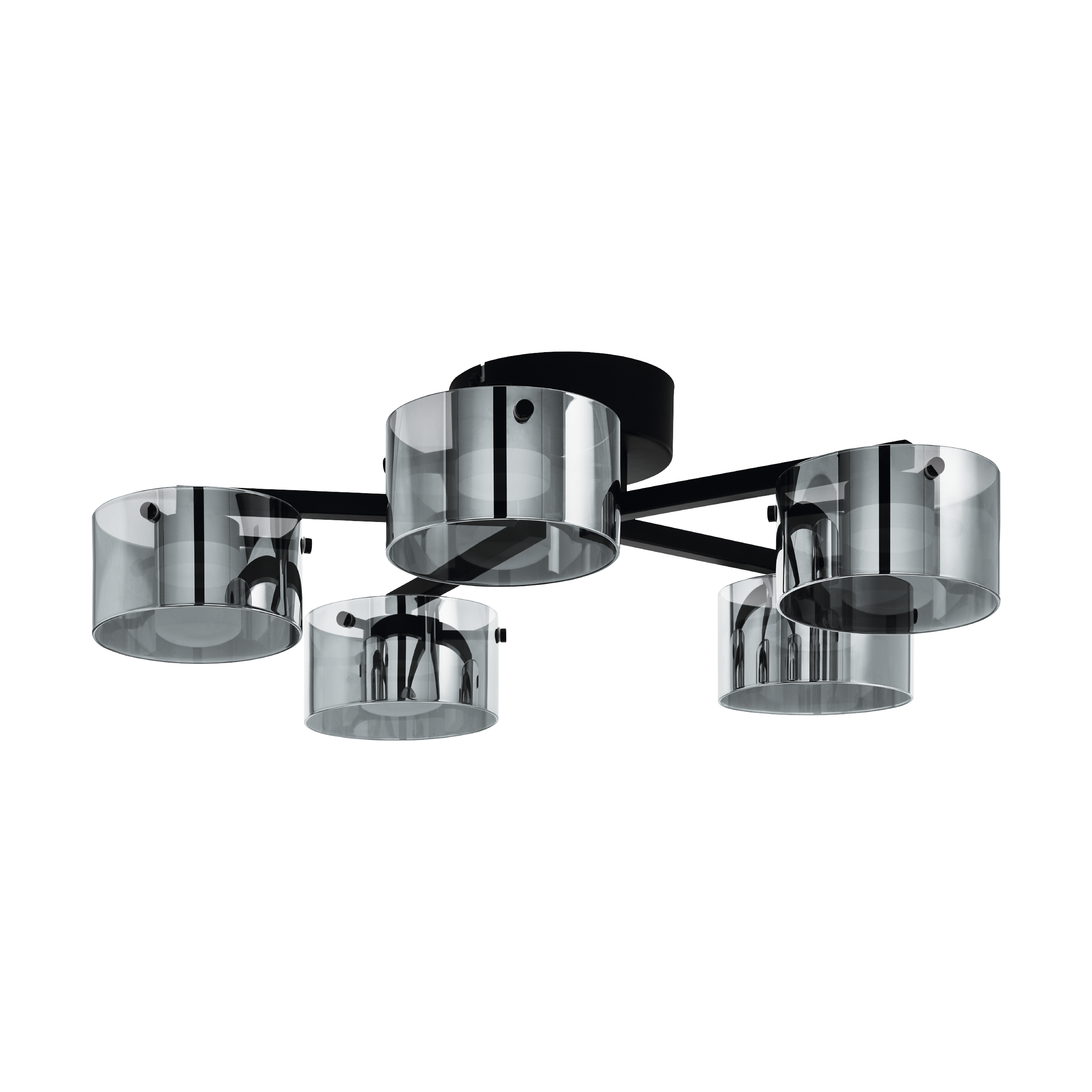 Изображение товара Настенно-потолочный светодиодный светильник Eglo Copillos 39874 9.5 м² черный