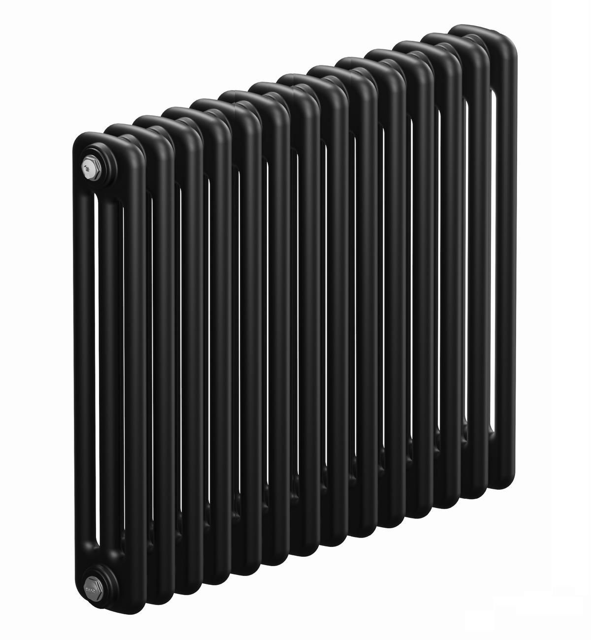 Изображение товара Радиатор водяного отопления Rifar Tubog Tub 3057 14 секций Антрацит боковое подключение сталь