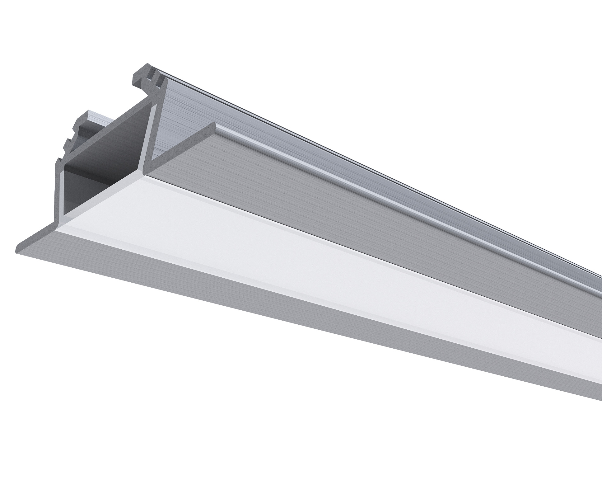 Изображение товара Профиль Inspire для светодиодной ленты 1 м угловой алюминий серый IP44