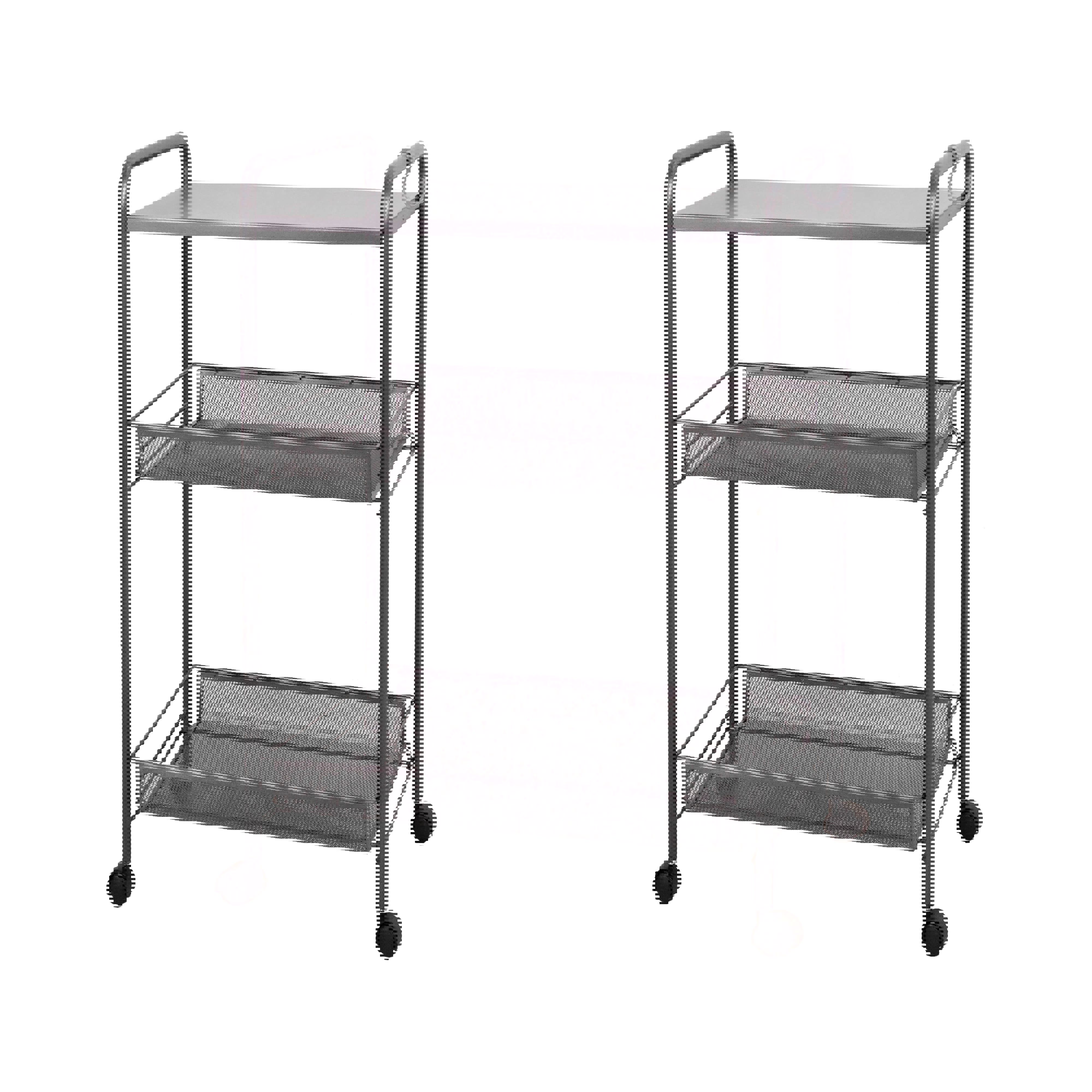 Изображение товара Стеллаж Зми графитовый 45x65x30 см с нагрузкой до 10 кг