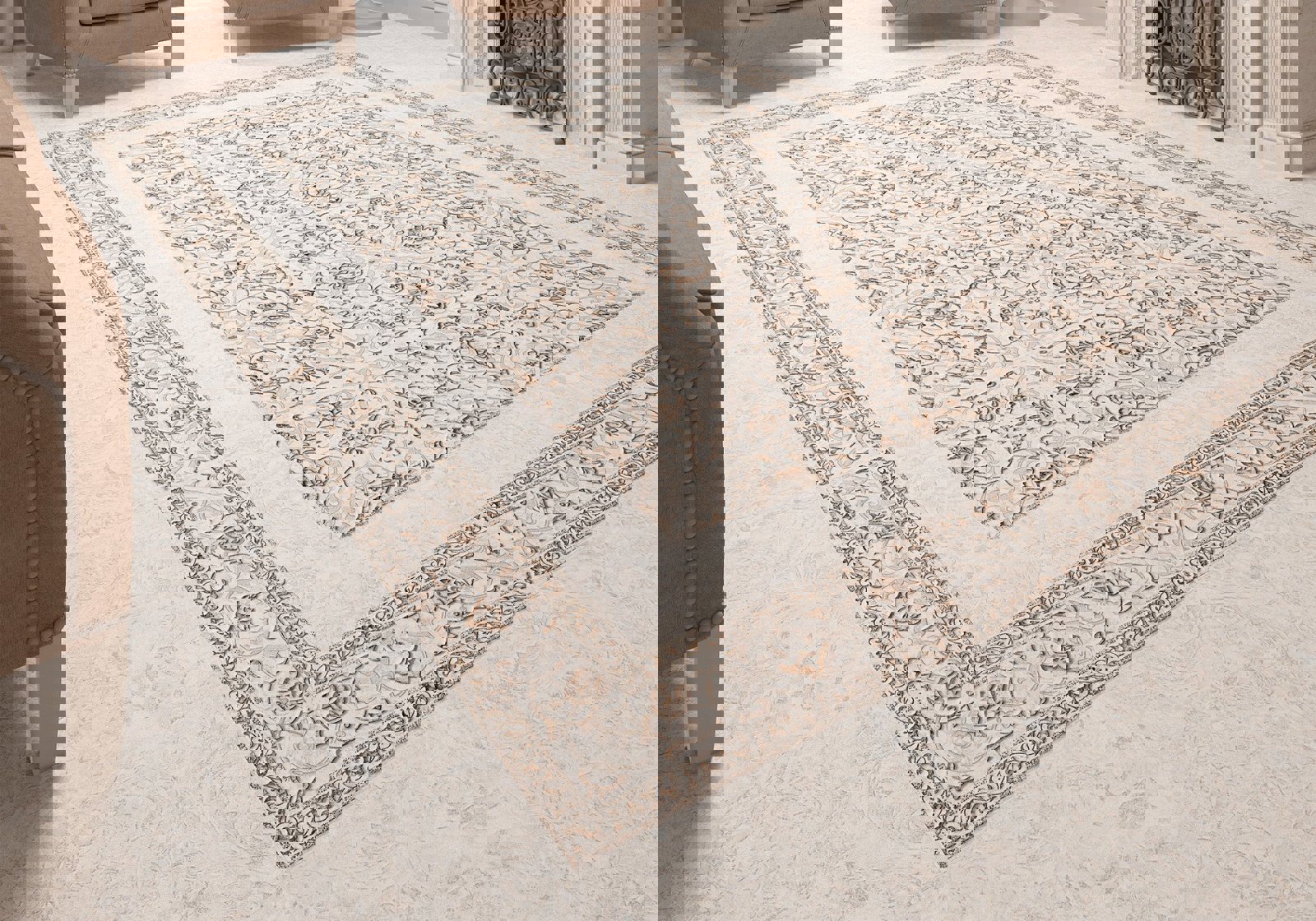 Изображение товара Керамогранит ALMA CERAMICA DELONI 60х60 см бежевый