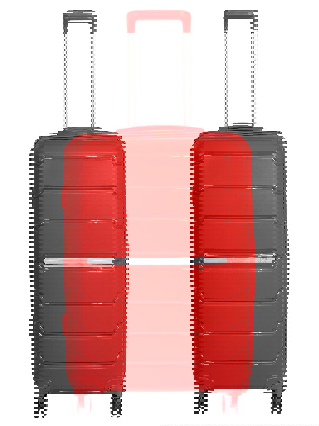 Изображение товара Чемодан Supra Art 45x66x27 см полипропилен цвет красный