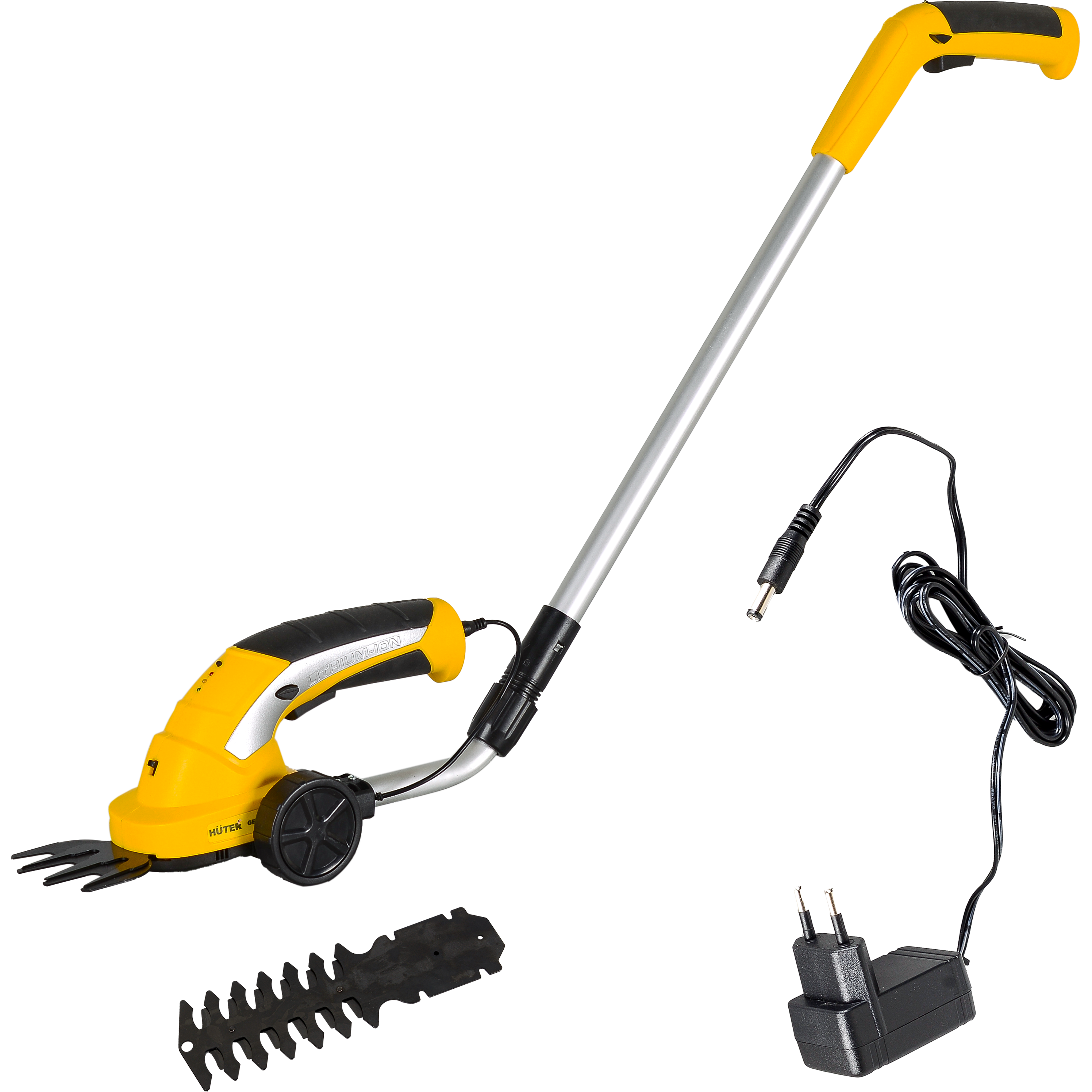 Изображение товара Аккумуляторные ножницы Huter GET-8LS с телескопической ручкой