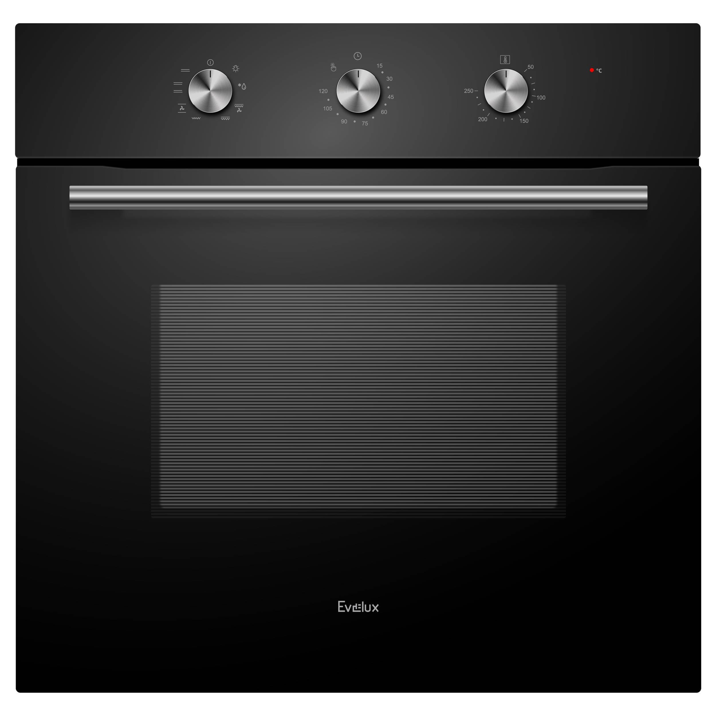 Изображение товара Электрический духовой шкаф Evelux Eo 620 b 60x57.5x59.5 см цвет черный