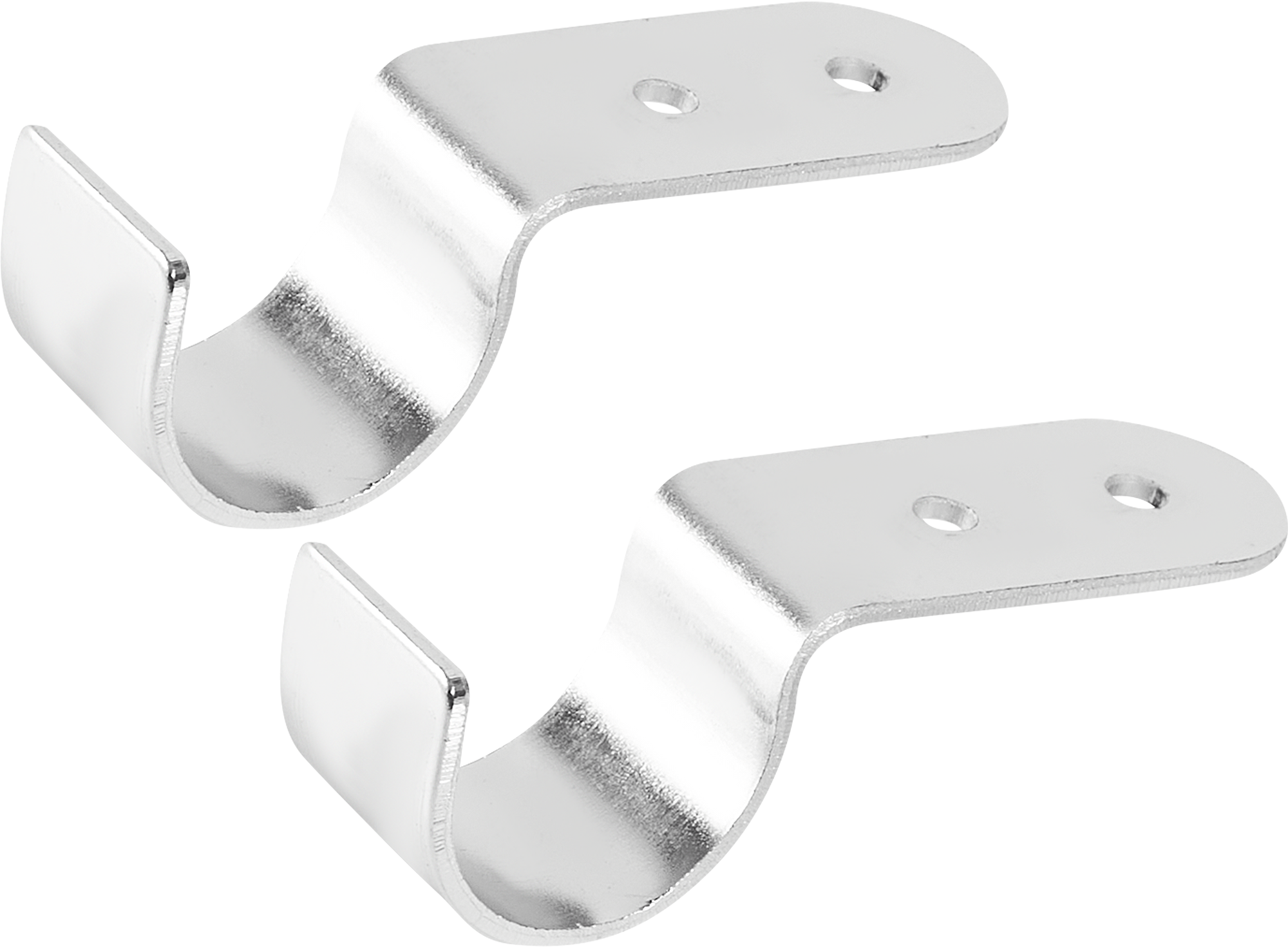 Изображение товара Крепление панели ⌀25 горизонтально хром 2 шт