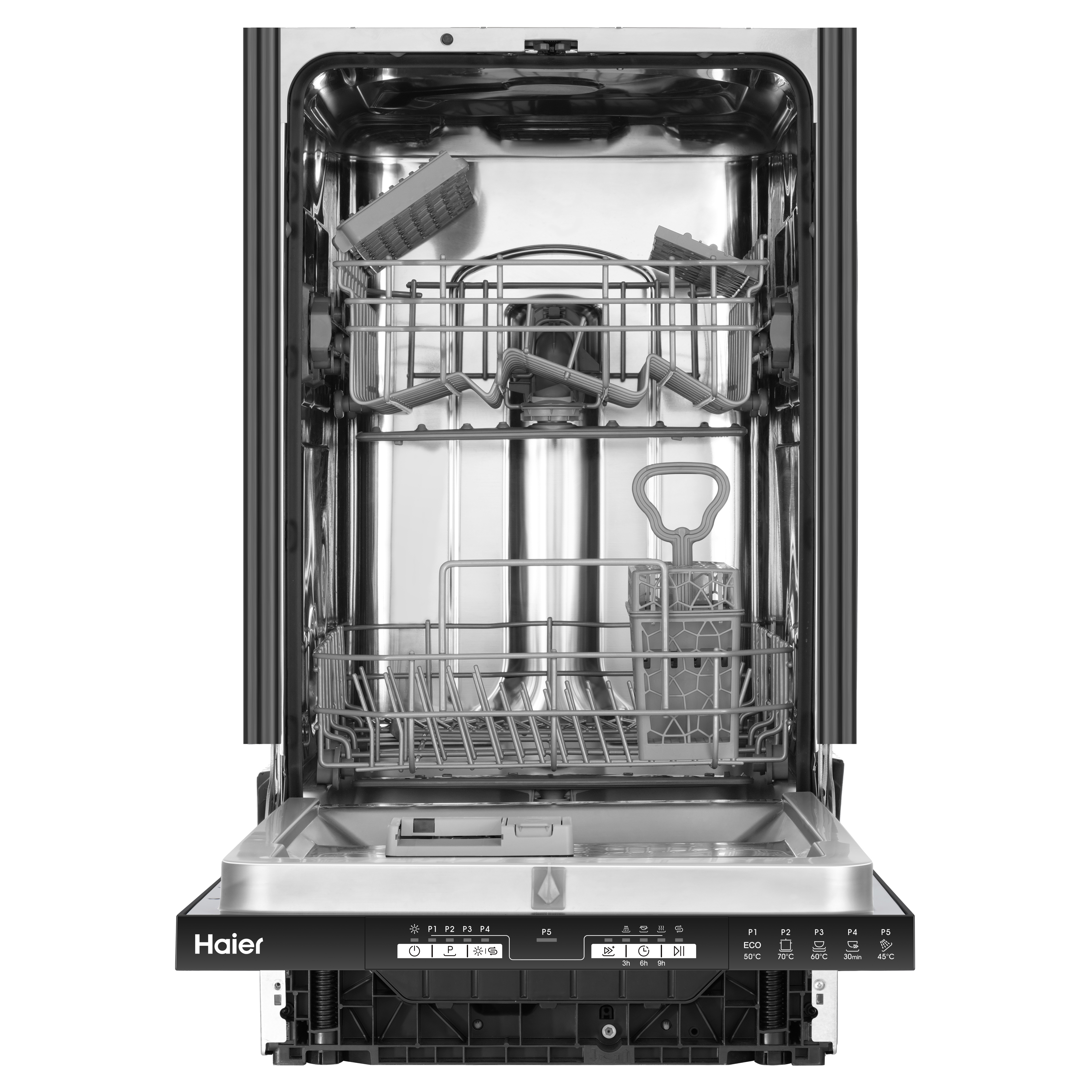 Изображение товара Встраиваемая посудомоечная машина Haier HDWE9-191RU 9 комплектов серебро