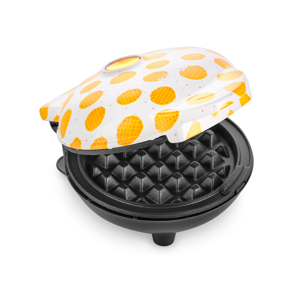 Изображение товара Вафельница KITFORT КТ-1684-2 желтая для пышных венских вафель компактный прибор