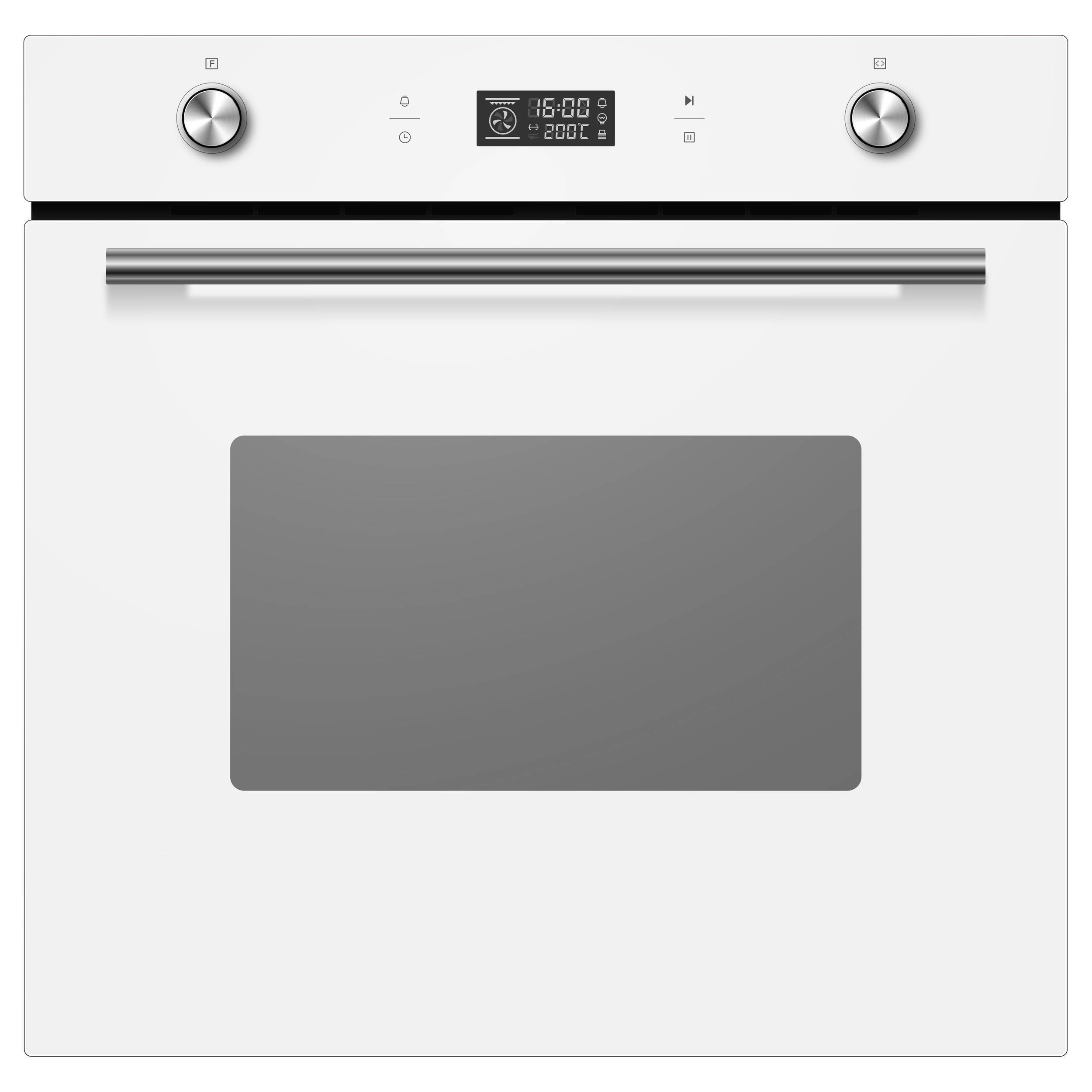 Изображение товара Электрический духовой шкаф Evelux EO 650 PW 60x57.5x59.5 см белый многофункциональный