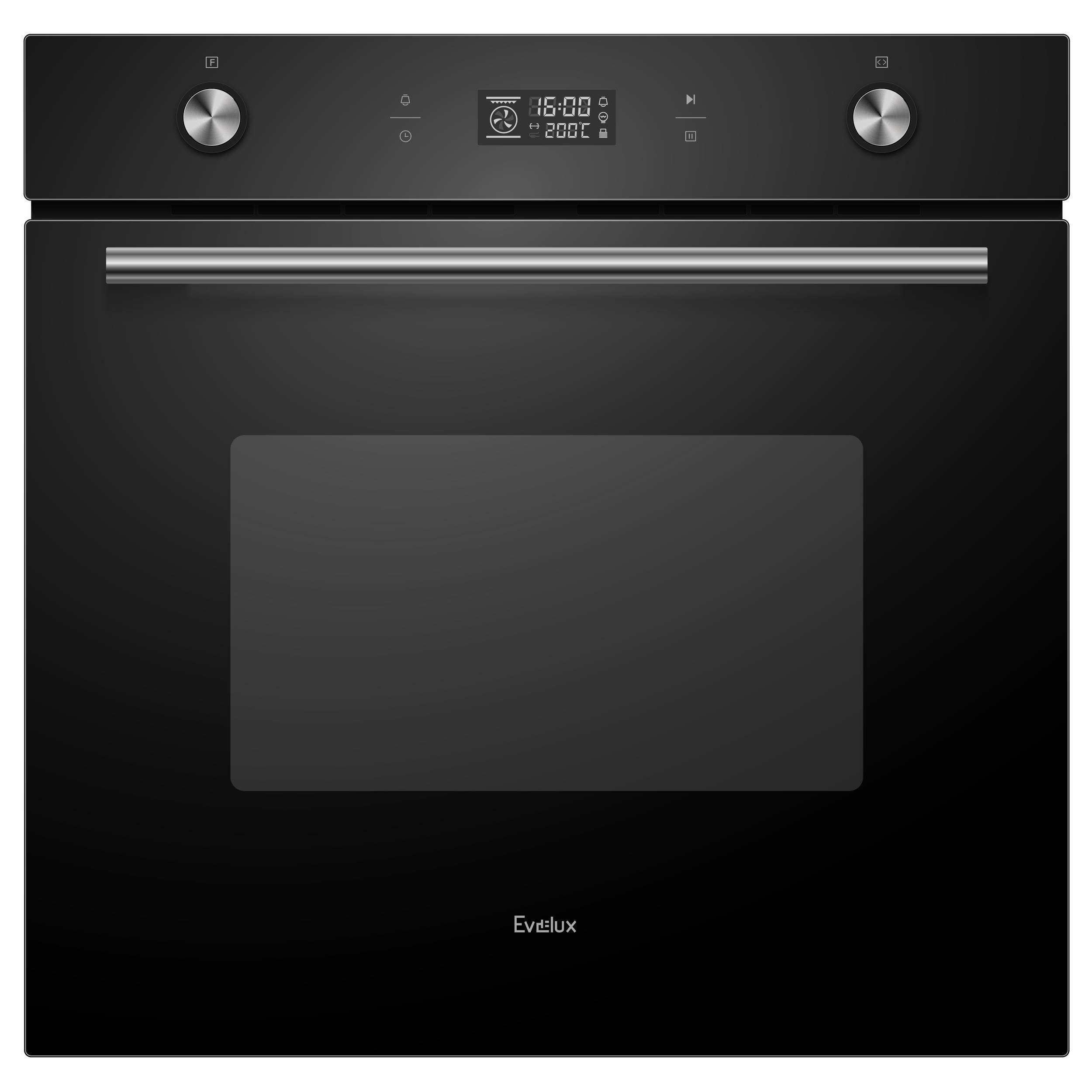 Изображение товара Электрический духовой шкаф Evelux Eo 650 pb 60x57.5x59.5 см цвет черный