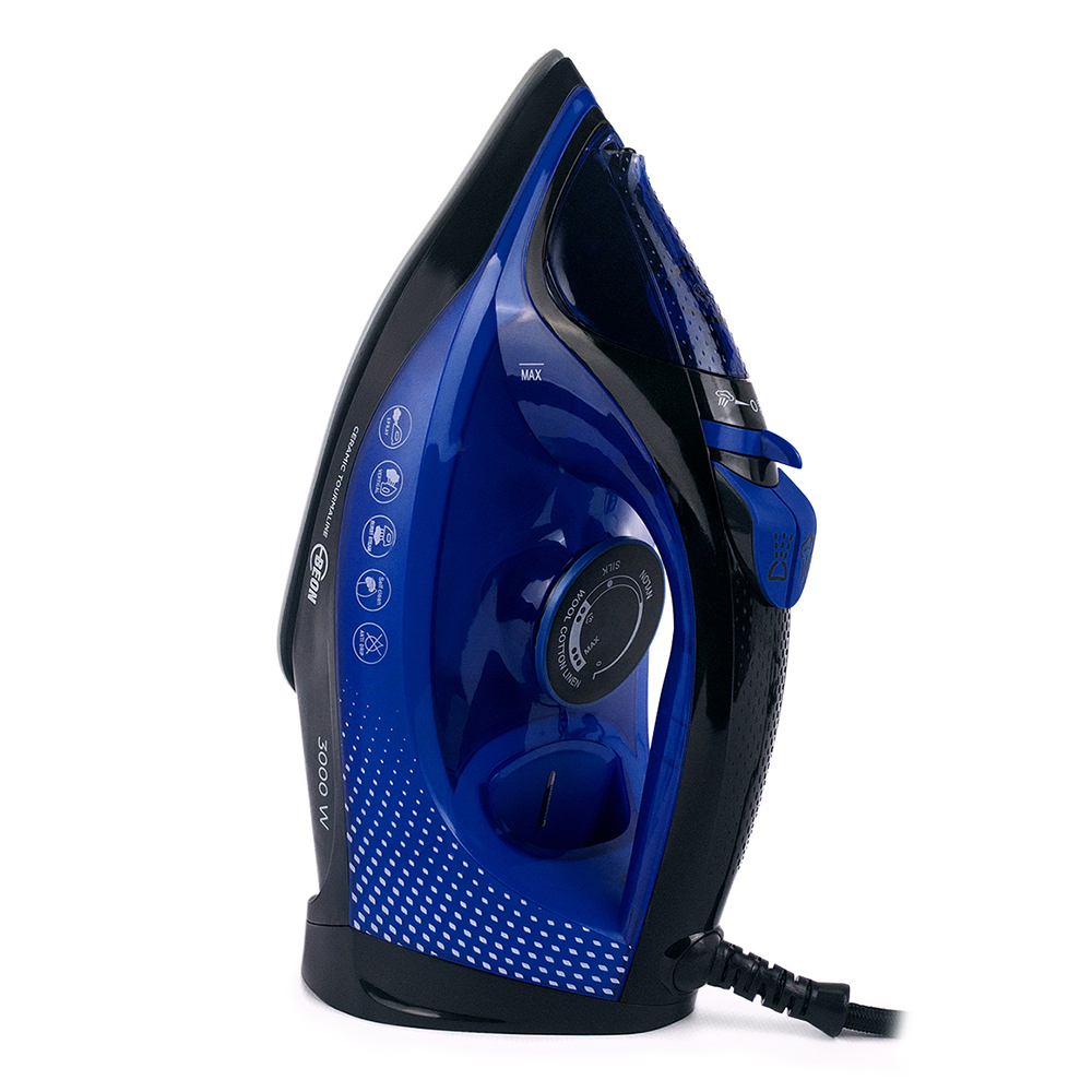 Изображение товара Утюг Beon BN-8707 с мощностью 3000 Вт, керамической подошвой и функциями отпаривания