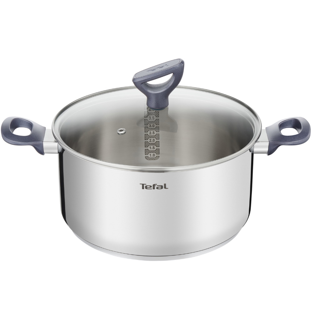 Изображение товара Кастрюля с крышкой 4.5 л Tefal G7124645 из нержавеющей стали