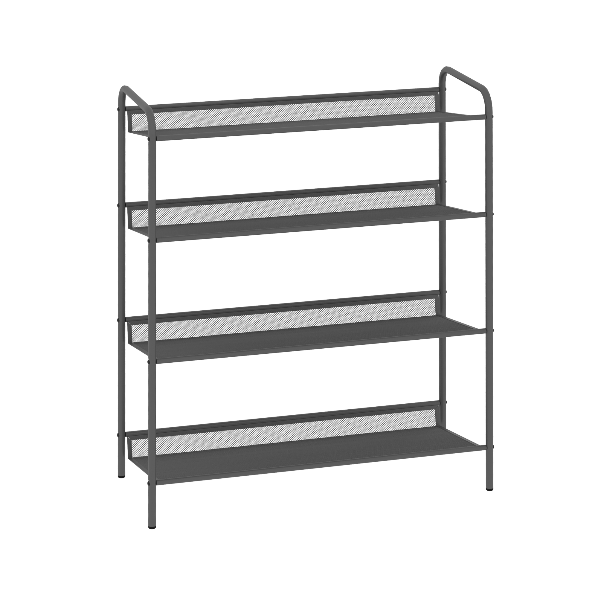 Изображение товара Подставка для обуви ЗМИ 65x80x26 см металлическая с крючками на 12 пар
