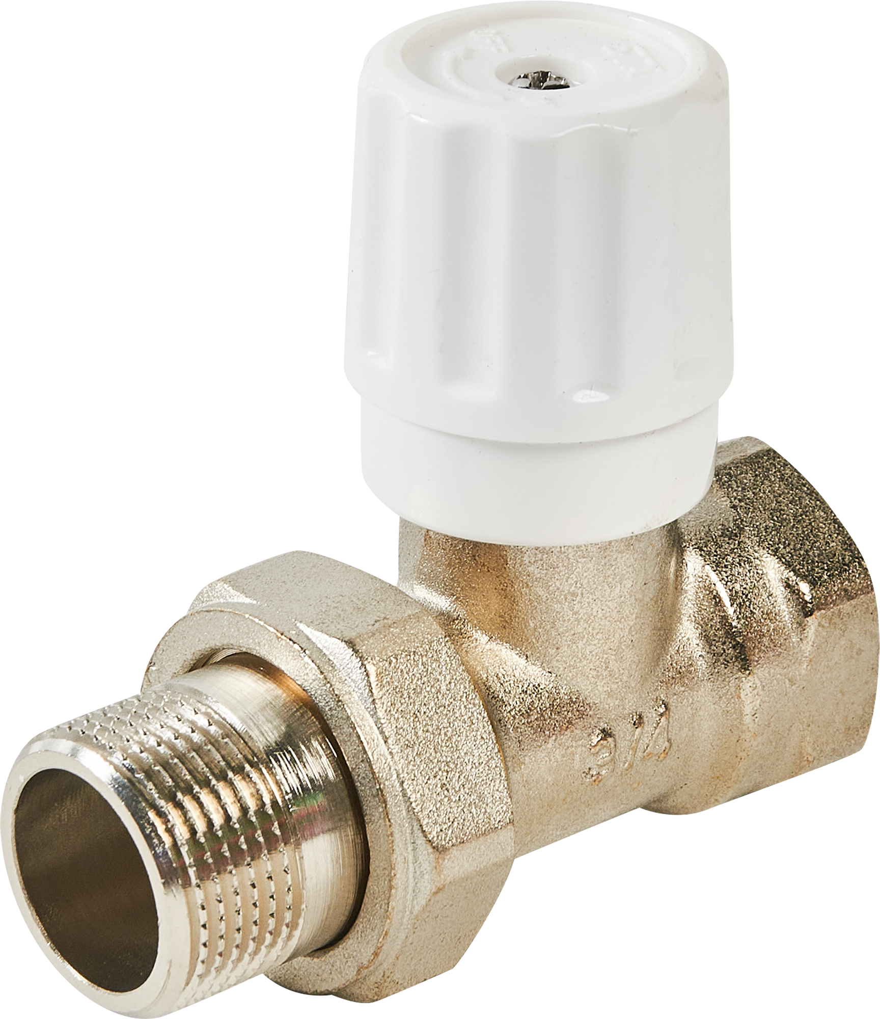 Вентиль для радиатора прямой Спец 3/4" латунь