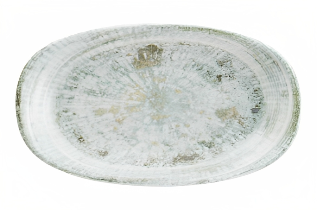 Изображение товара Блюдо сервировочное Bonna Odette 11x3x19 см фарфор серое для профессиональной кухни