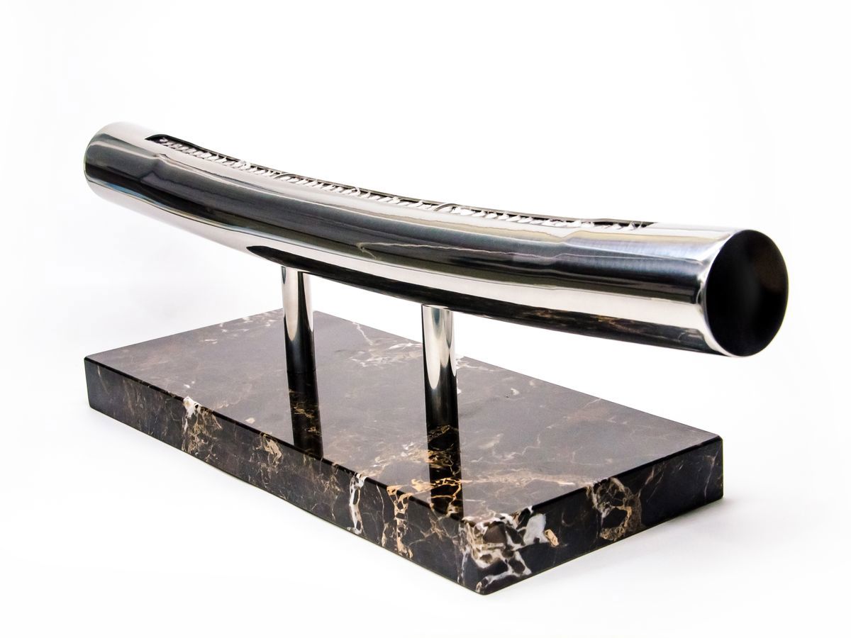 Изображение товара Настольный биокамин Теплокамина Гефест на каменной основе