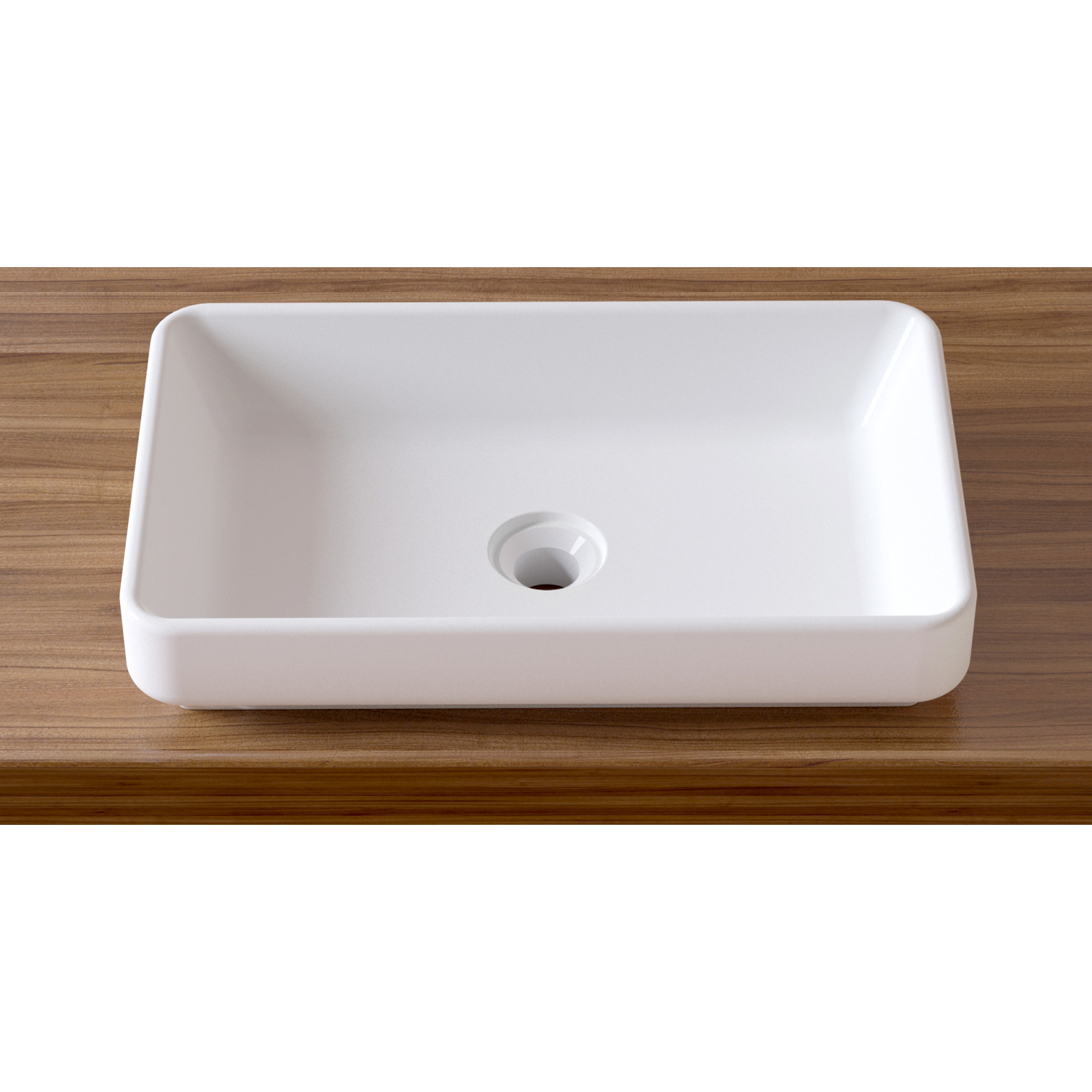 Изображение товара Накладная раковина Lavinia Boho Bathroom Sink 33311004 55см белая глянцевая