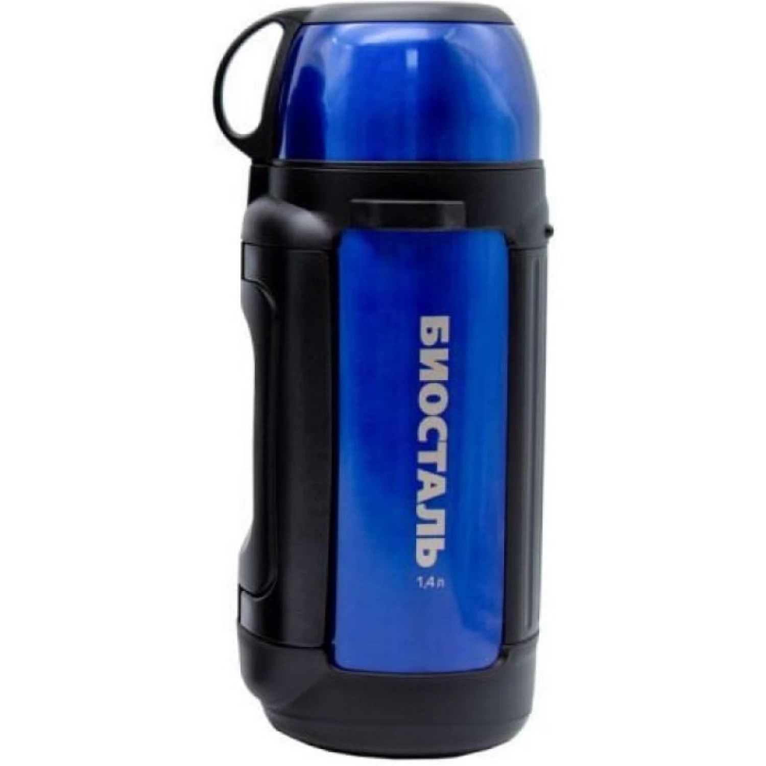 Изображение товара Термос 1900 мл BIOSTAL с двумя чашками и защитным покрытием