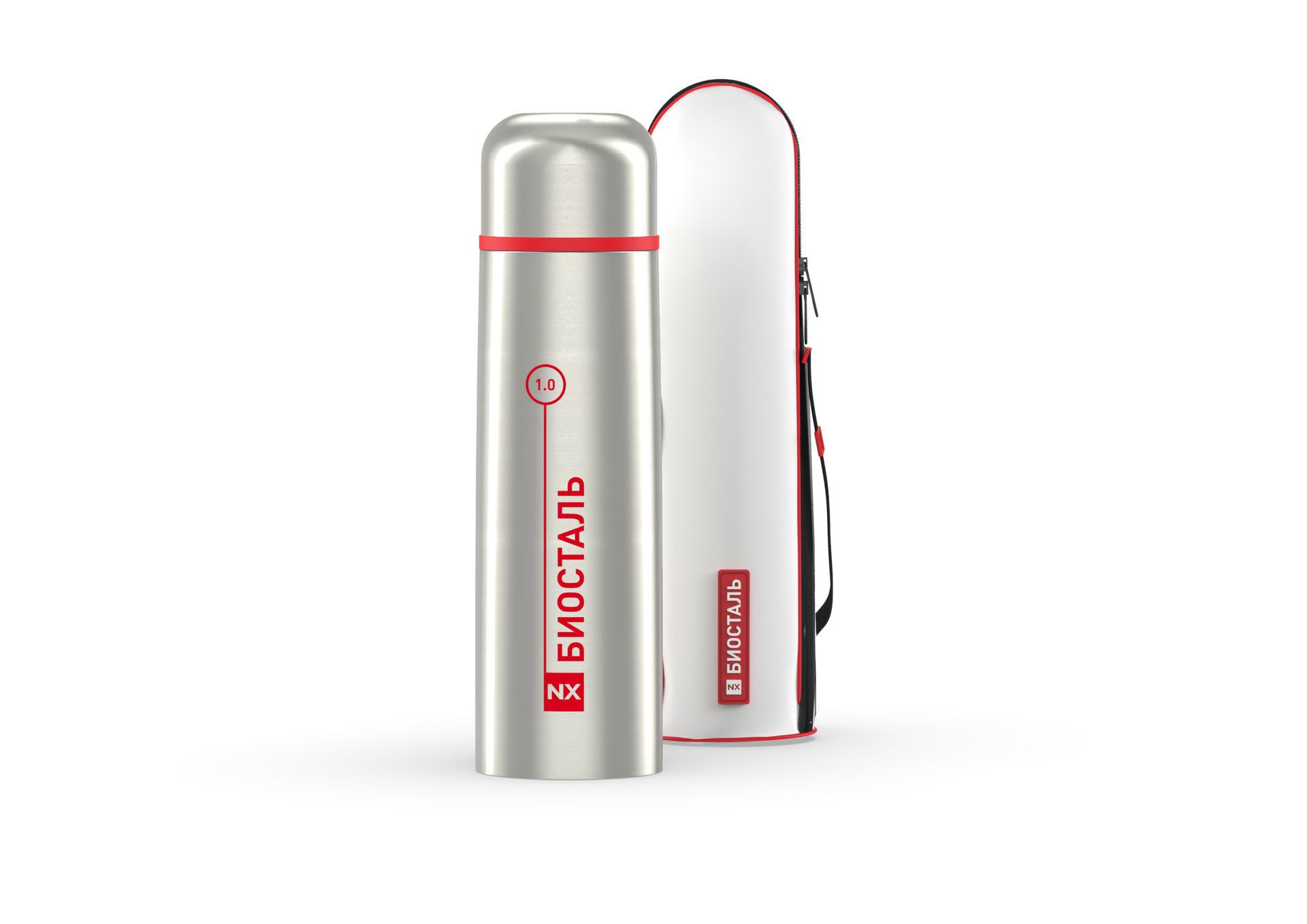 Изображение товара Термос 1000 мл Biostal NX-1000B из нержавеющей стали с теплоизоляцией
