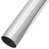 Изображение товара Труба круглая ⌀50 мм L-2000 мм 1 мм хром