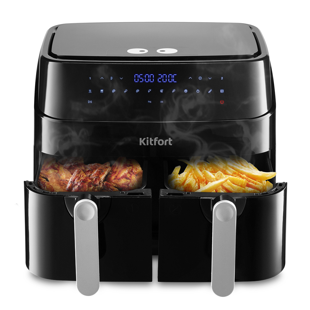 Изображение товара Аэрогриль Kitfort КТ-2250 12 программ цвет черный