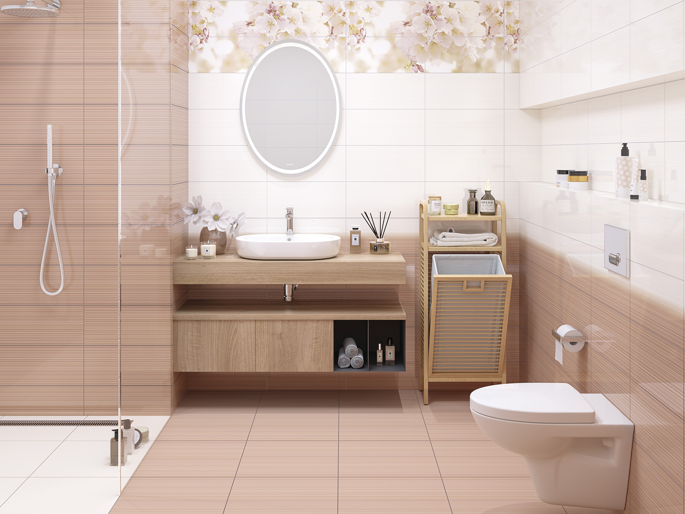 Изображение товара Керамическая плитка Cersanit Sunrise SUG421D 20x44см 1.05 м² цвет оранжевый