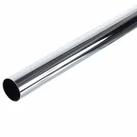 Изображение товара Труба круглая ⌀50 мм L-3000 мм 1 мм хром