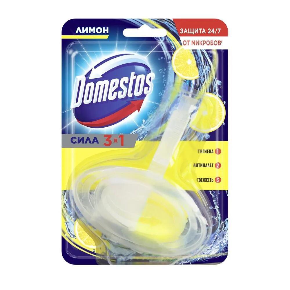 Изображение товара Блок для очищения унитаза Domestos 68702459 в1 лимон 40г