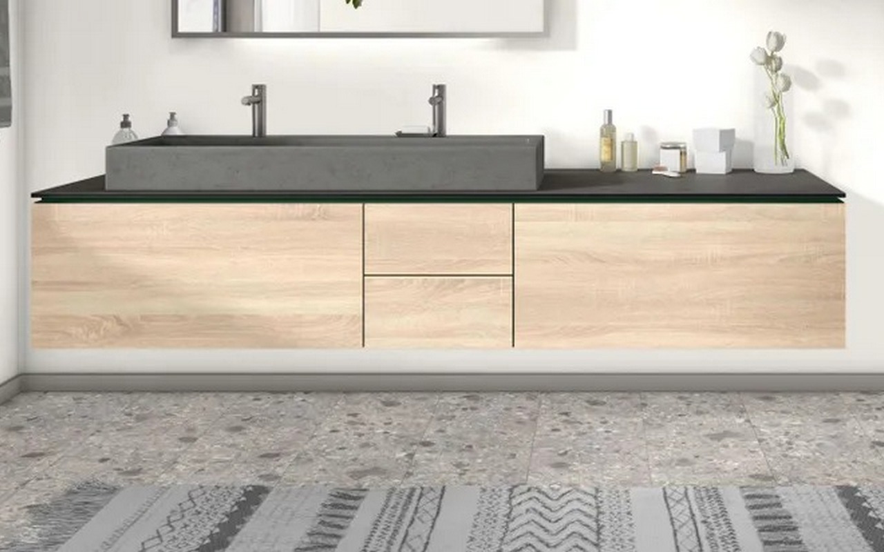 Изображение товара Мебельная деталь ЛДСП Egger H1145ST10 35x105x16 см дуб бардолино