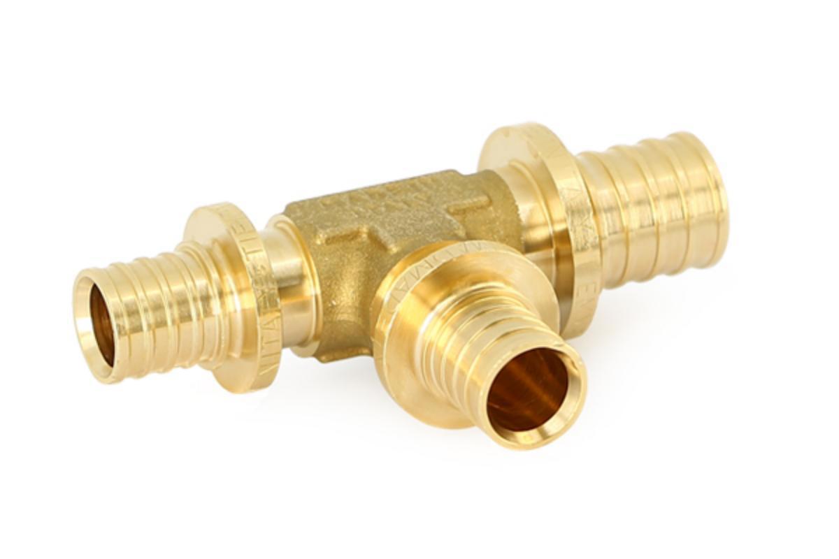 Изображение товара Тройник переходной Uni-Fitt 25x16x20 мм латунь