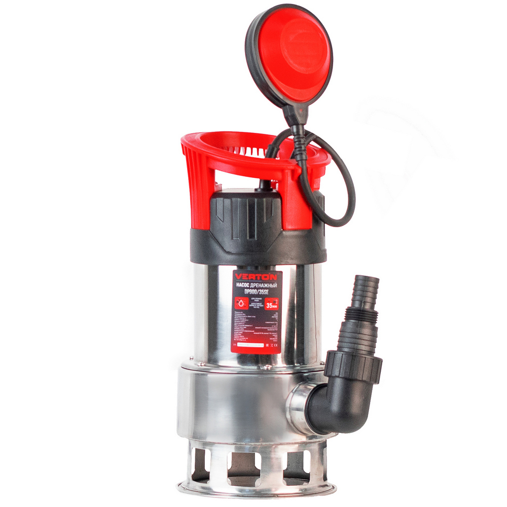 Изображение товара Вертон DP900/35SE - погружной дренажный насос для грязной воды, 15000 л/ч