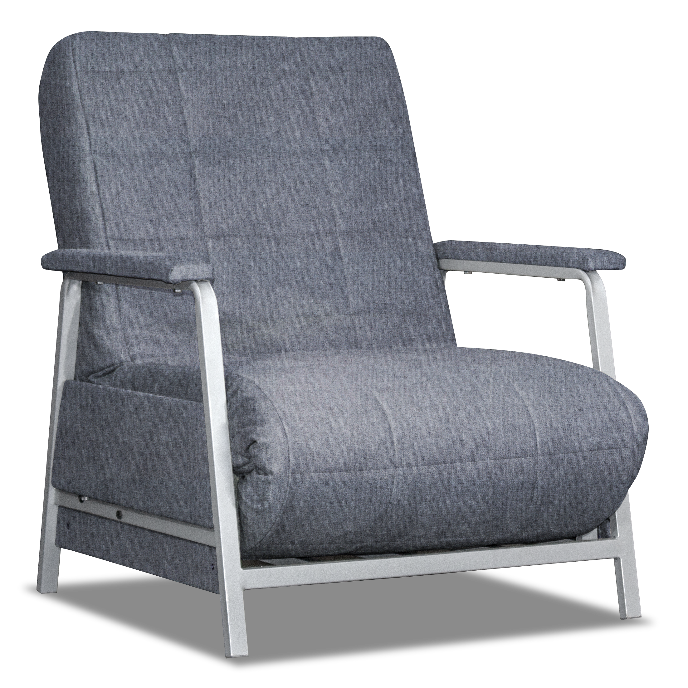 Изображение товара Кресло-кровать Мюнхен 89x97x55 см рогожка темно-серый от PLAMS