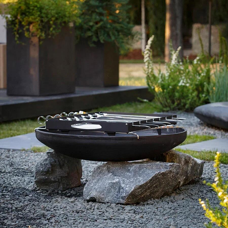 Изображение товара Костровая чаша Concretika Premium A80 чугун 78x16 см