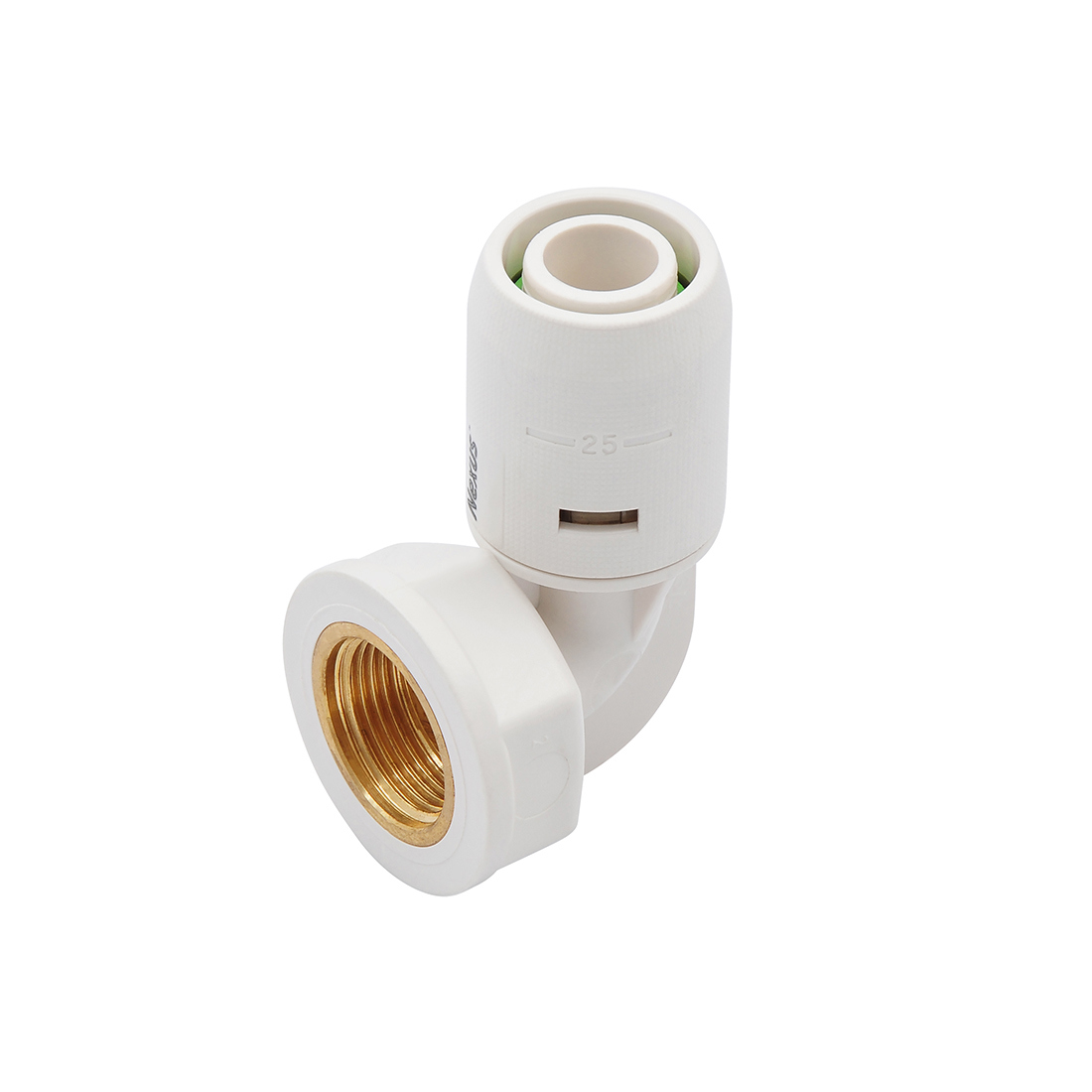 Изображение товара Угол комбинированный 90° Sharkbite 3/4"x25 мм полифенилсульфон 2 шт