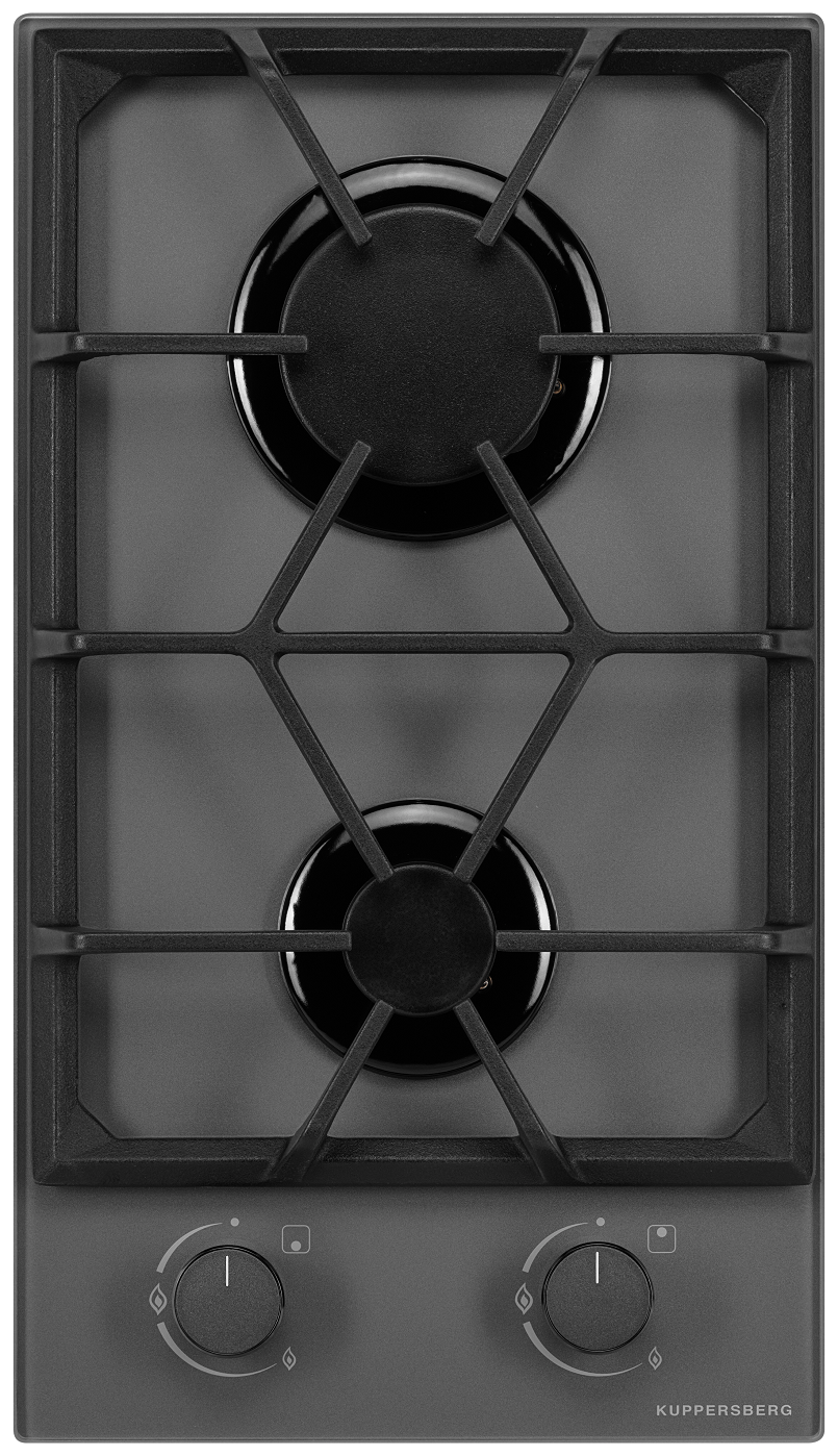Изображение товара Газовая варочная панель Kuppersberg FG 32 GR 2 конфорки серый