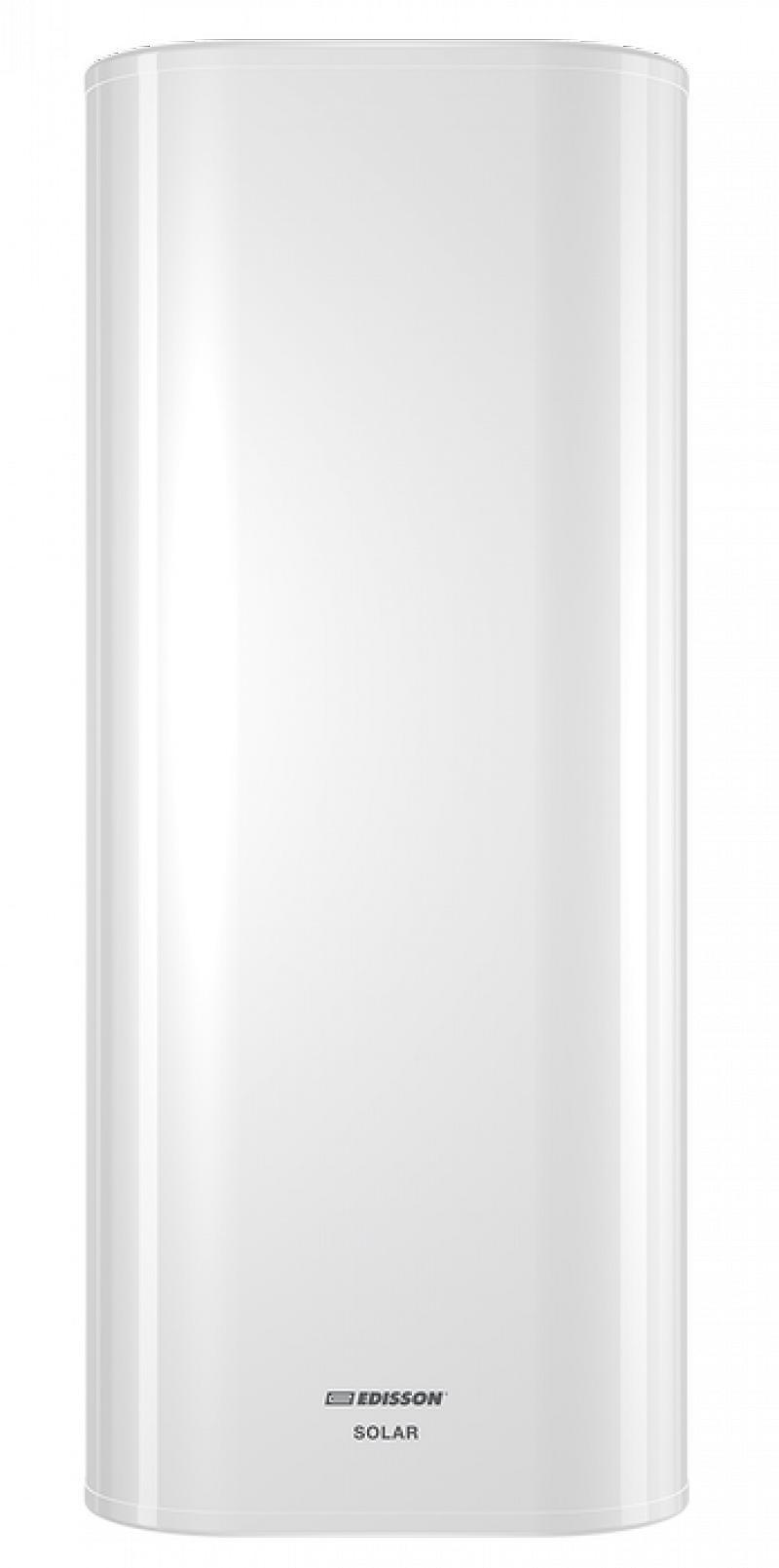 Изображение товара Накопительный водонагреватель электрический 100 л Edisson Solar 100 V 214810 2 кВт нержавеющая сталь мокрый ТЭН