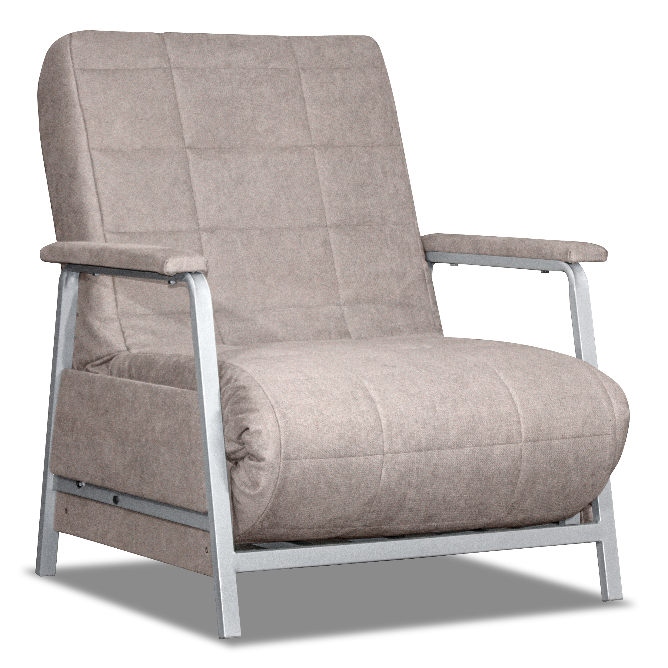 Изображение товара Кресло-кровать Plams Мюнхен 89x97x55 см рогожка цвет бежевый